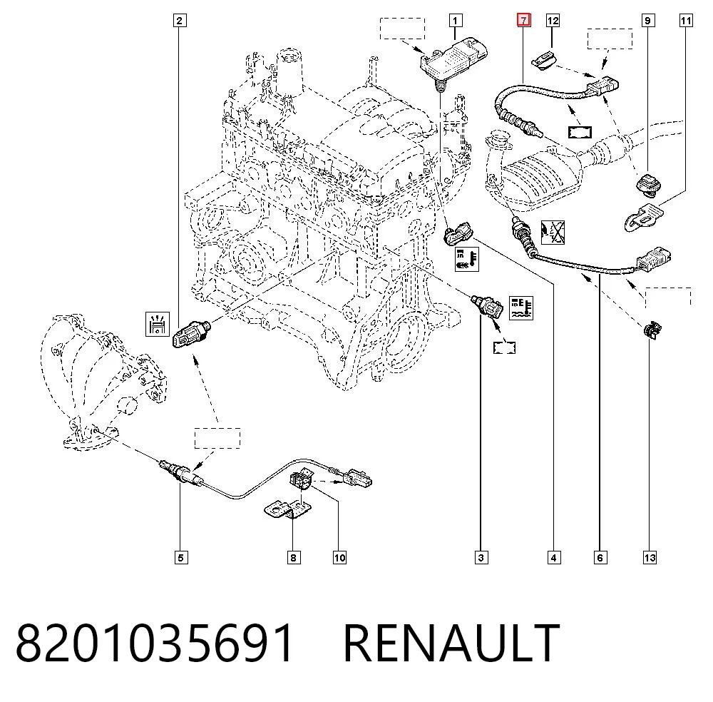 Dacia Duster  Lambda sensörü Türkiye fiyatı