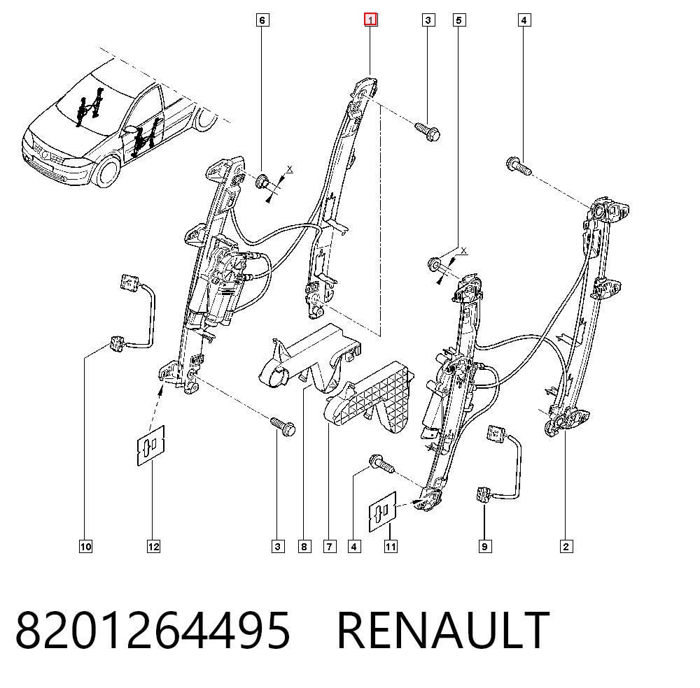 8201264495 Renault (RVI)