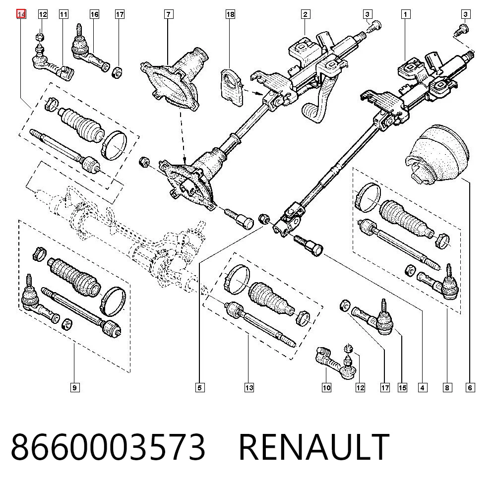 Clio III Rot başı