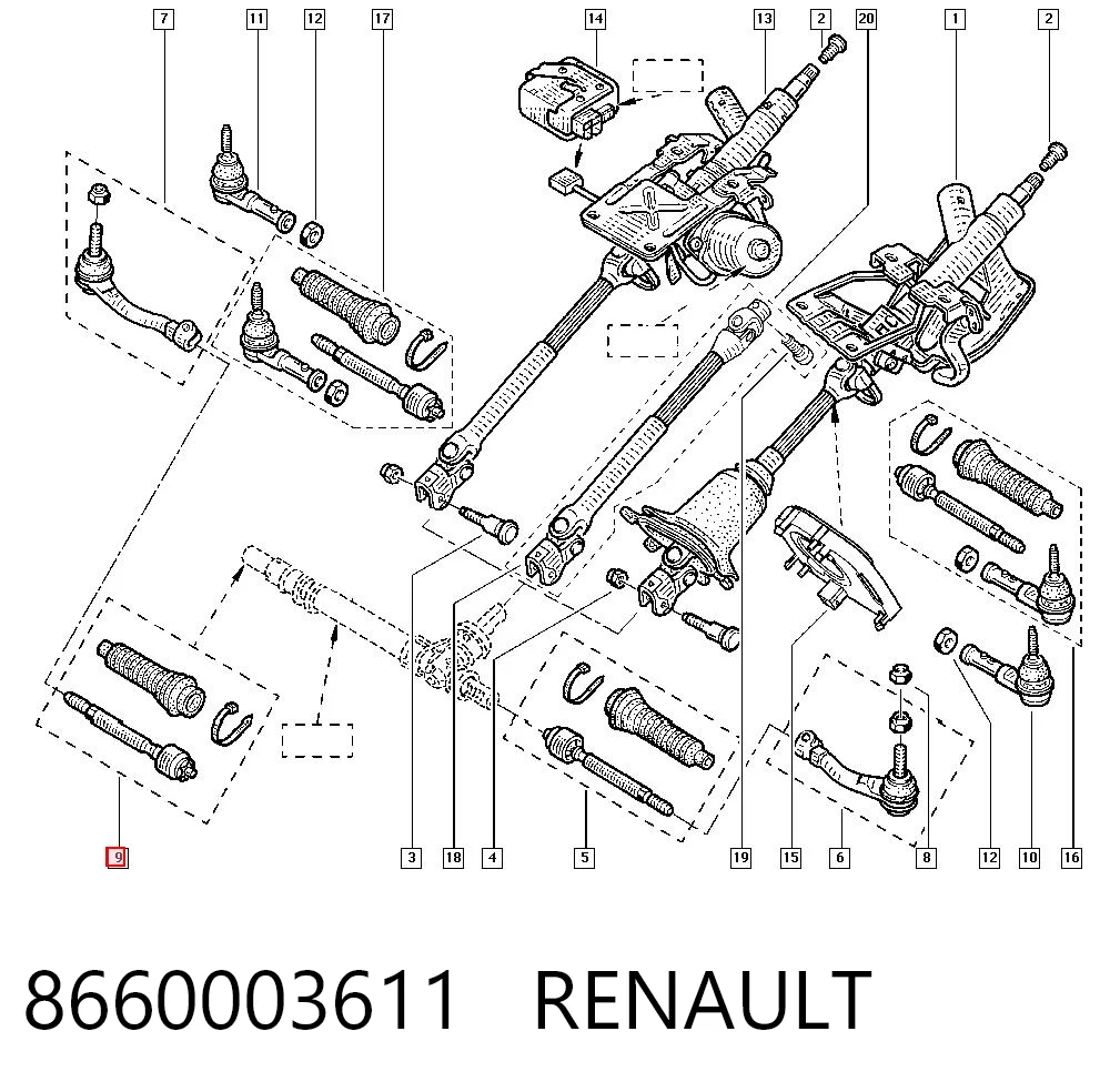 Renault Clio II Rot kolu Türkiye fiyatı