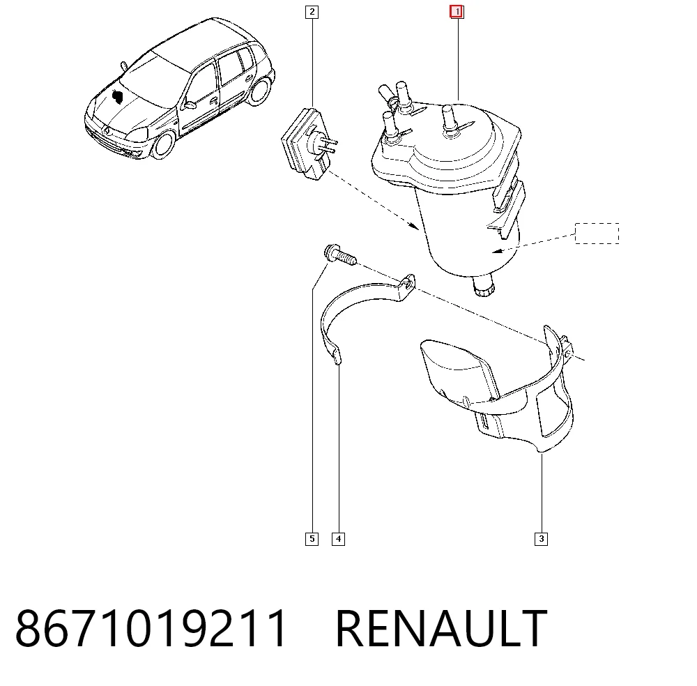 8671019211 Renault (RVI)