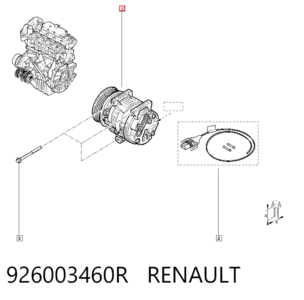 926003460R Renault (RVI)