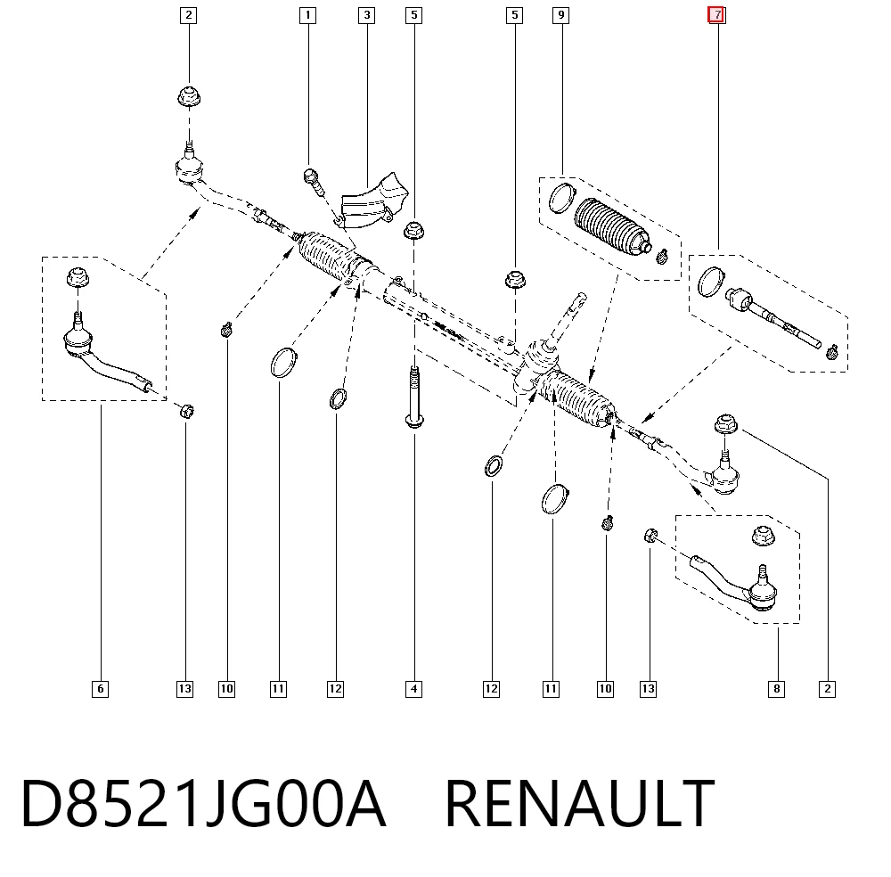 Qashqai I Rot kolu