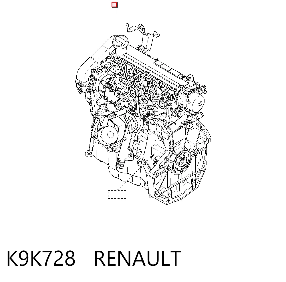 Renault Megane II (2003 - 2012) Motor komple satın al