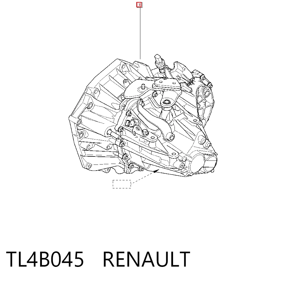 Renault Fluence  Şanzıman orijinal