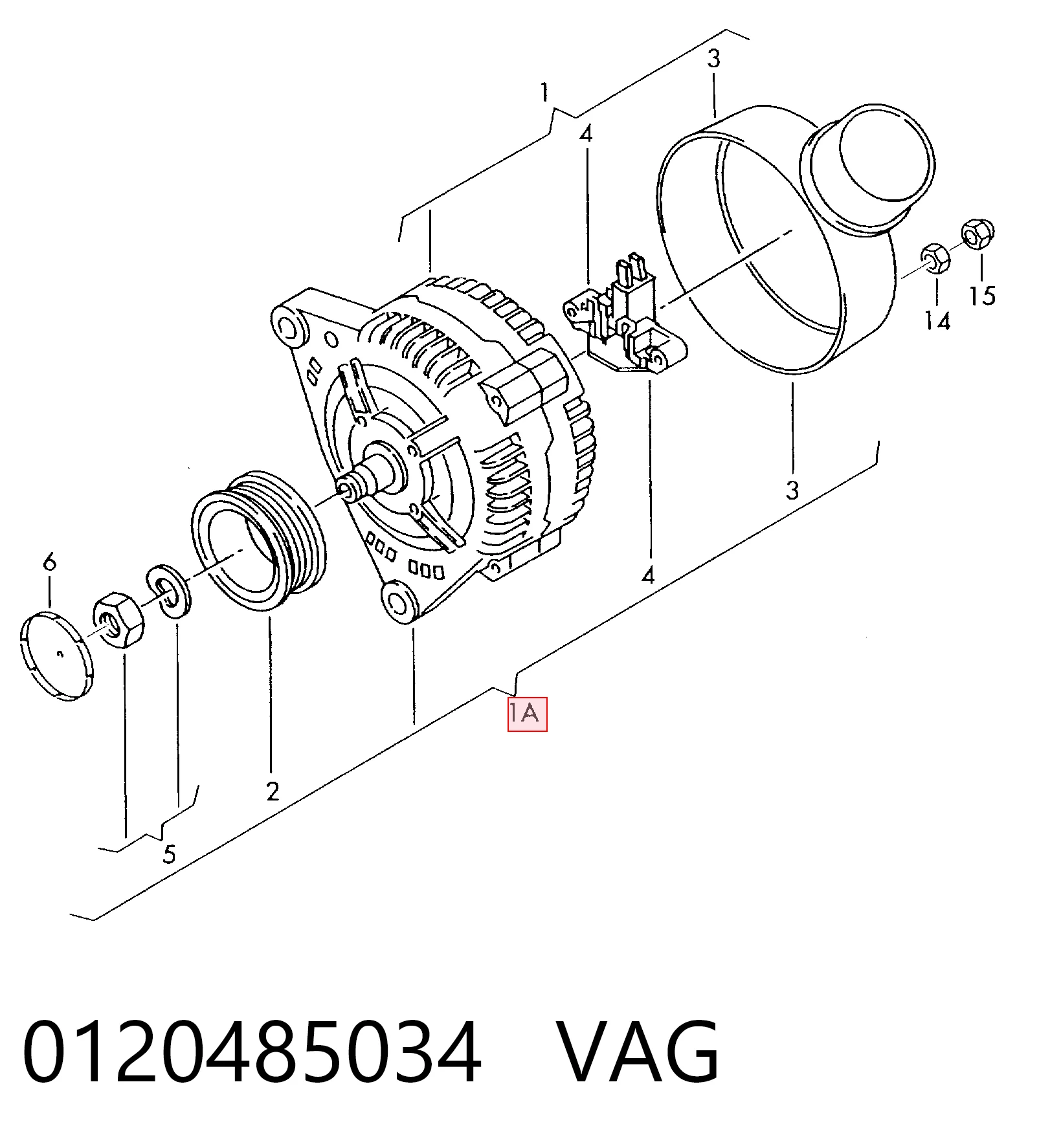 0120485034 VAG