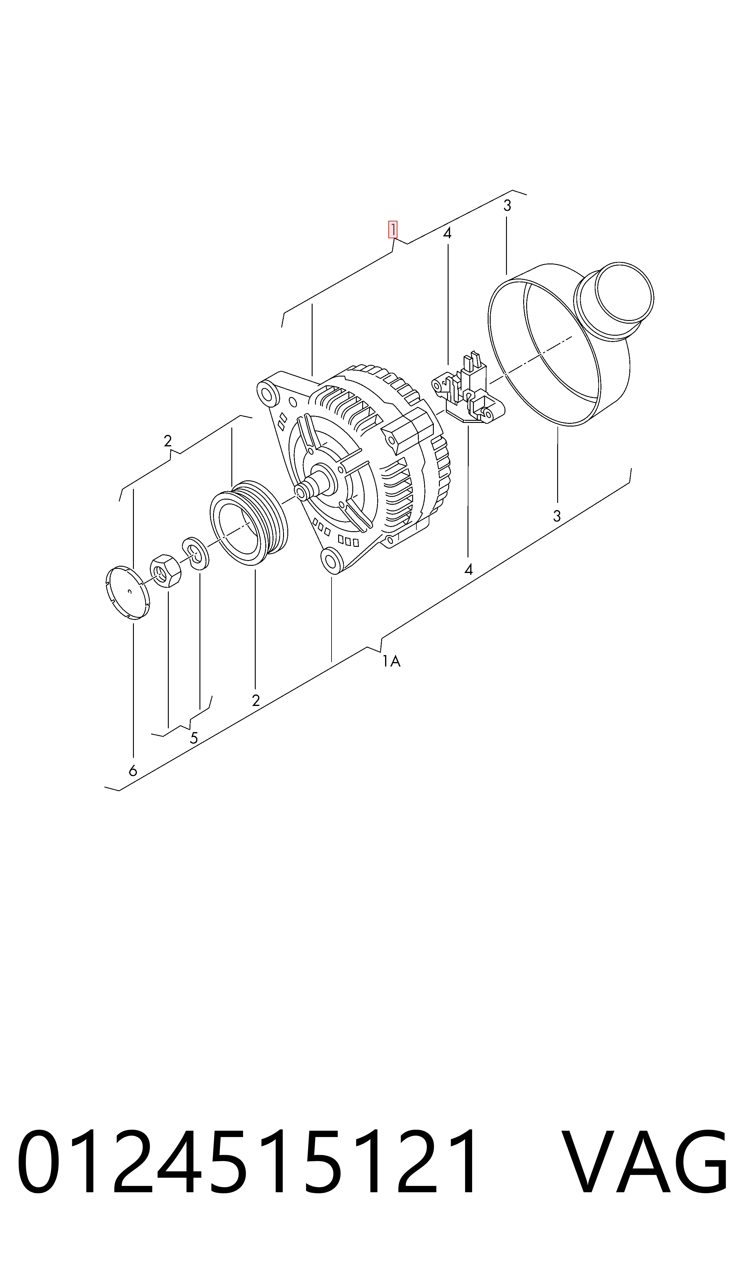 Volkswagen Polo IV Alternatör Türkiye fiyatı