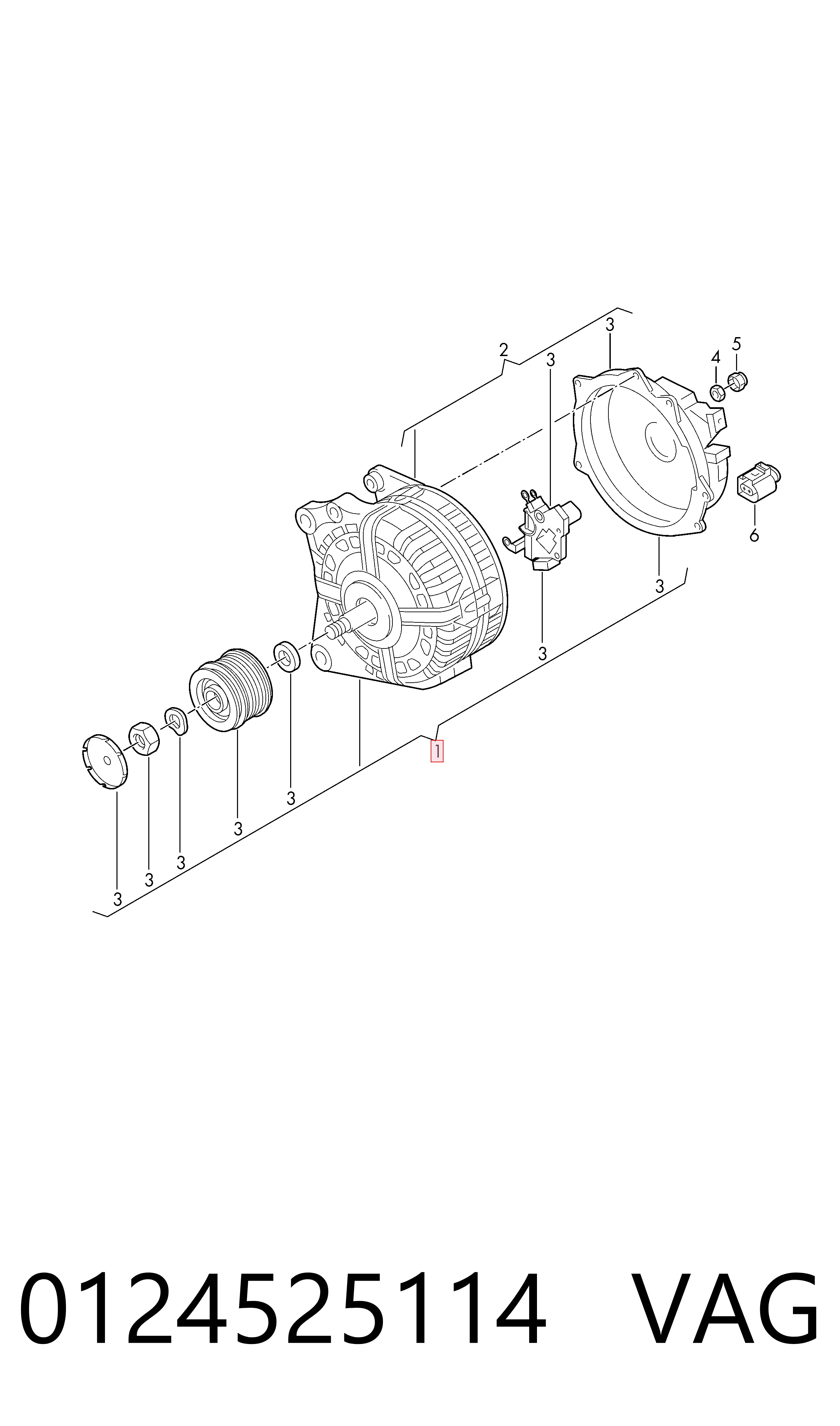 Volkswagen Passat  Alternatör