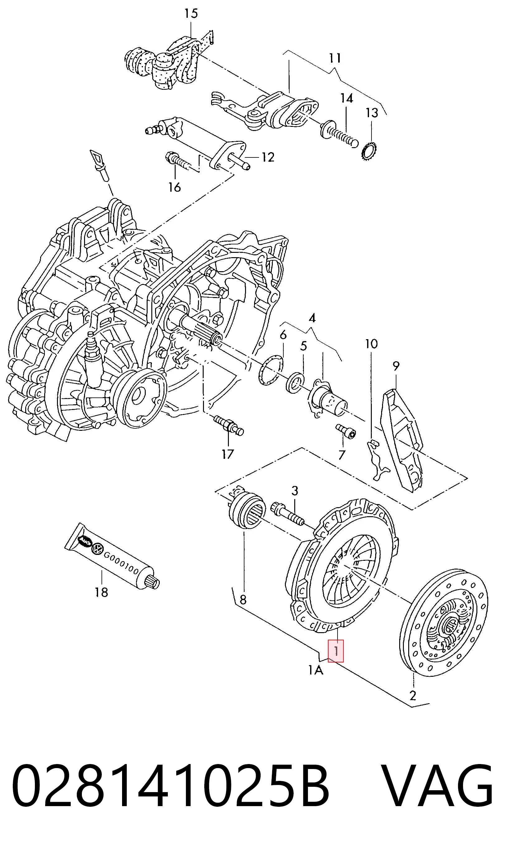 Volkswagen Bora  Debriyaj seti