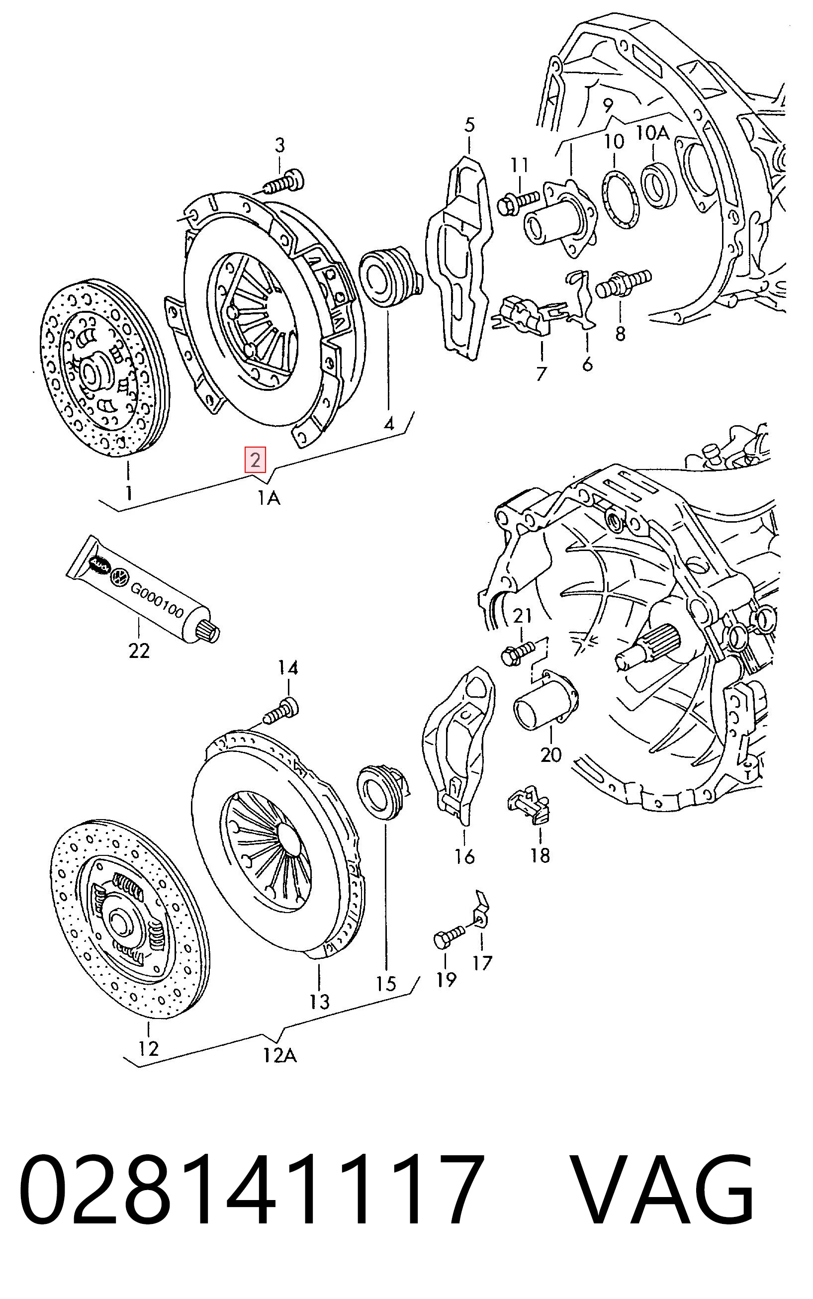 Passat B5 Debriyaj seti