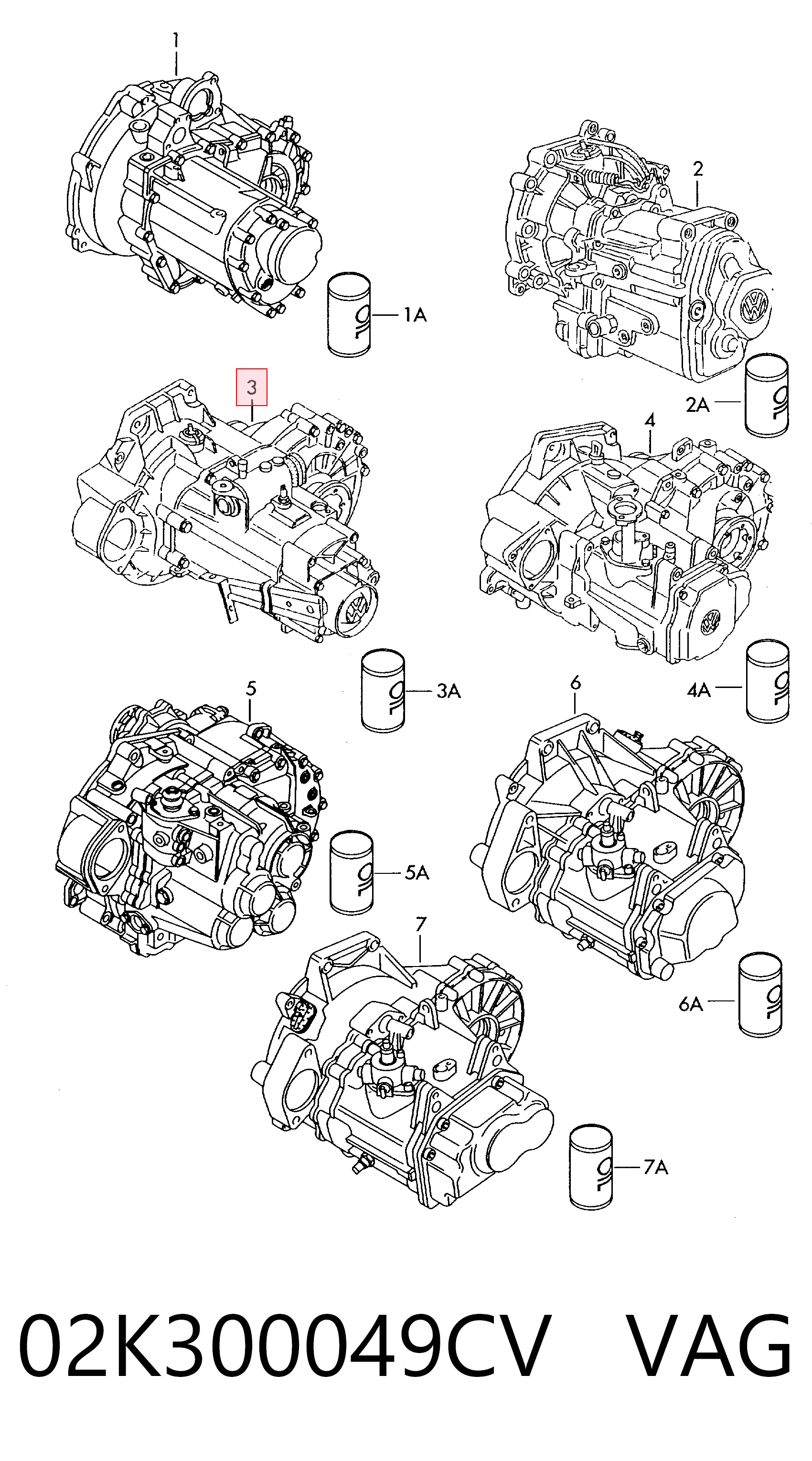 Volkswagen Bora  Şanzıman orijinal