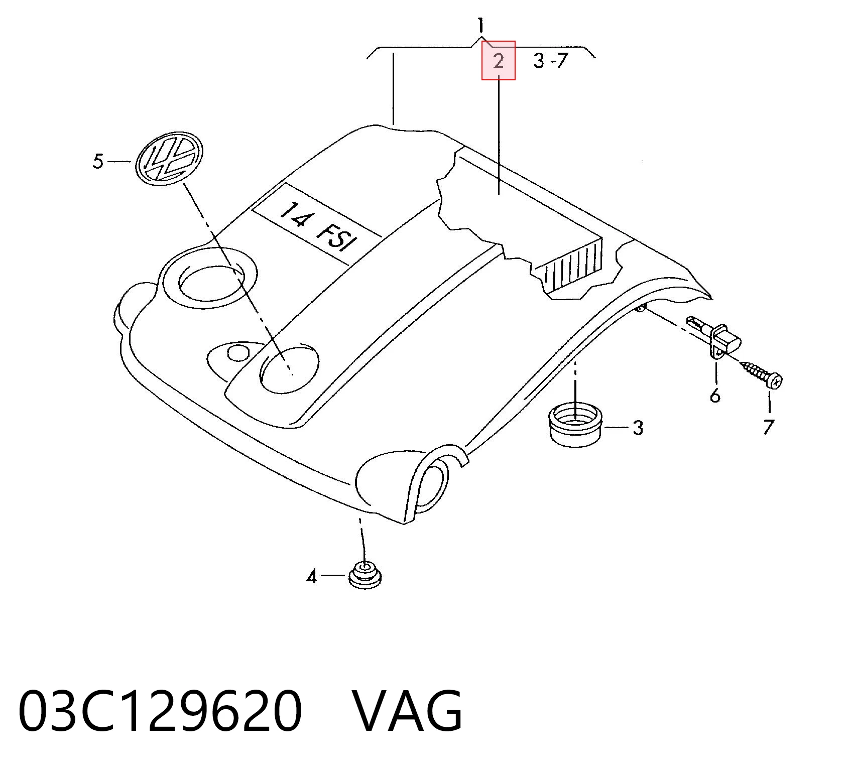03C129620 VAG