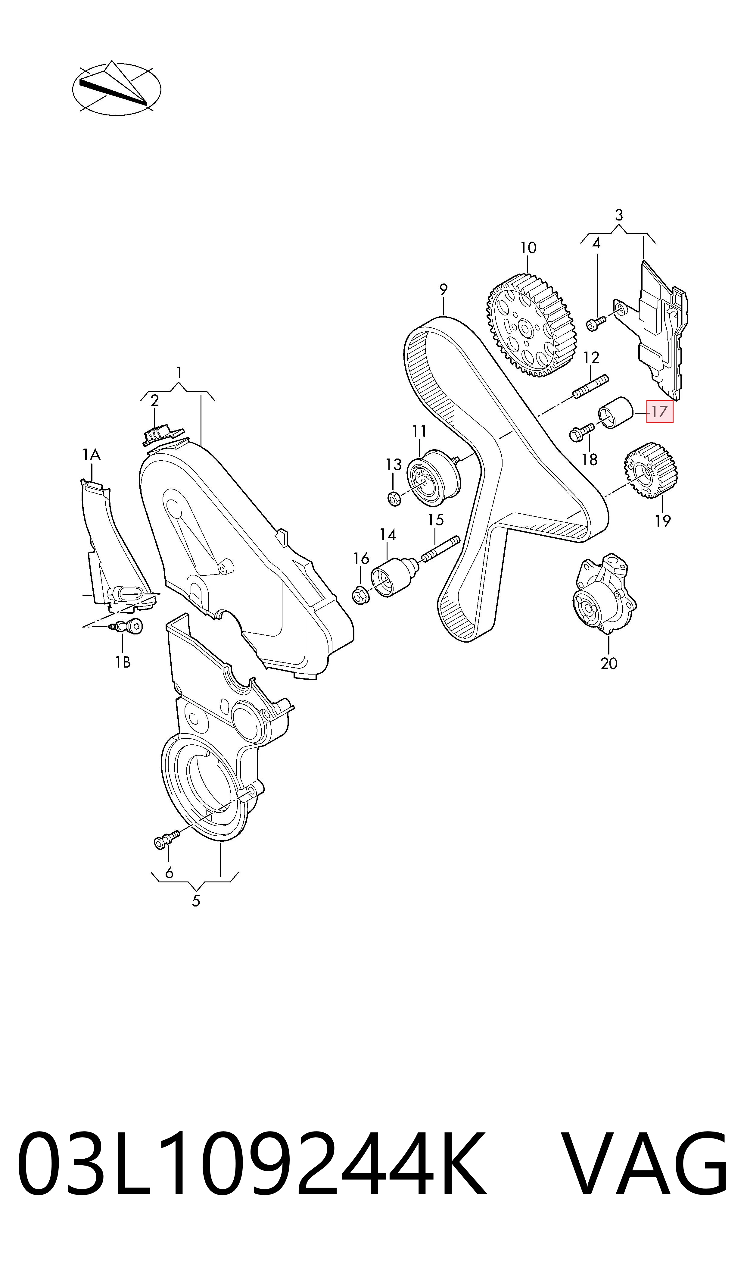 Volkswagen Transporter  Triger set
