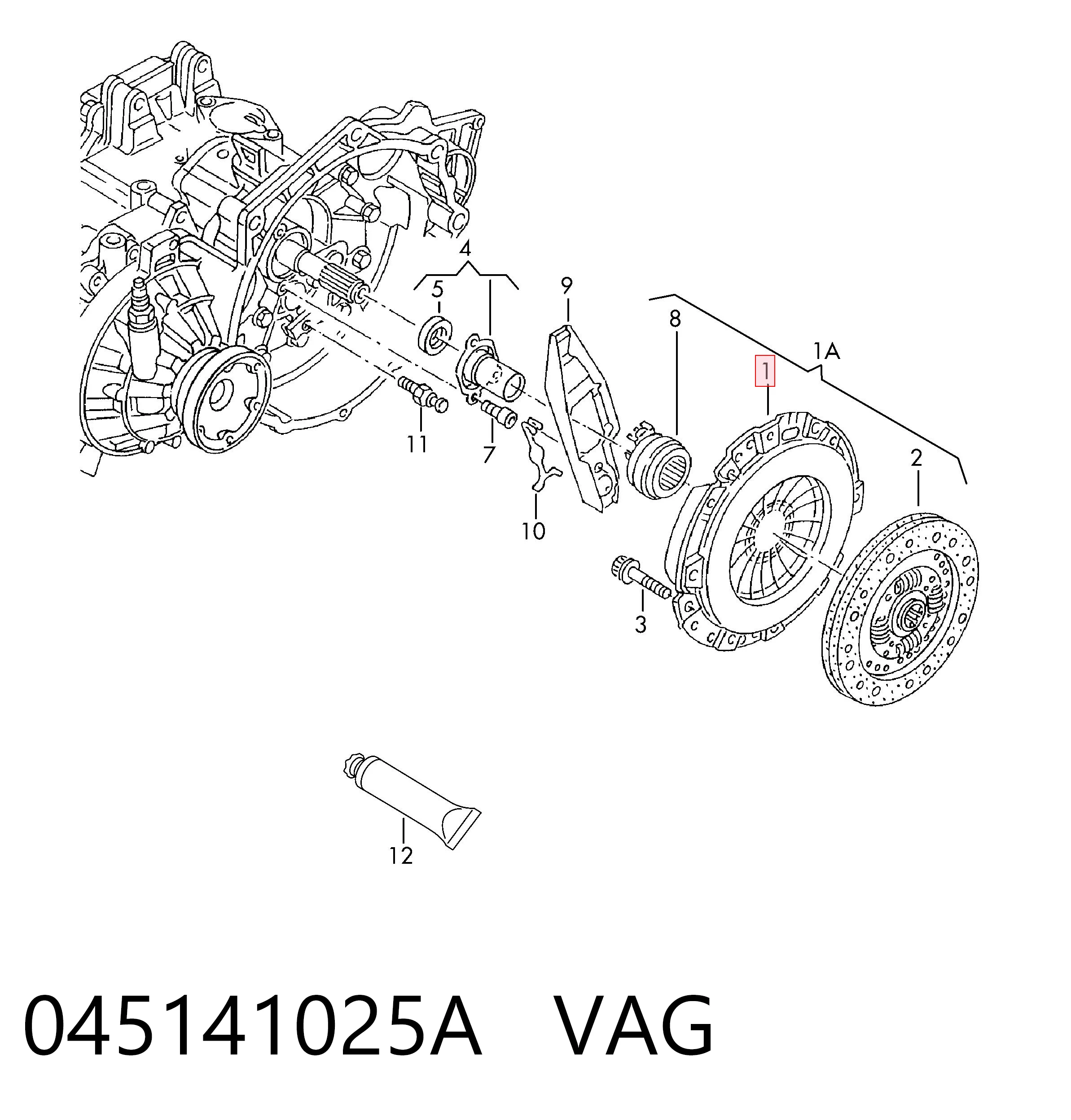 Volkswagen Polo IV Debriyaj seti