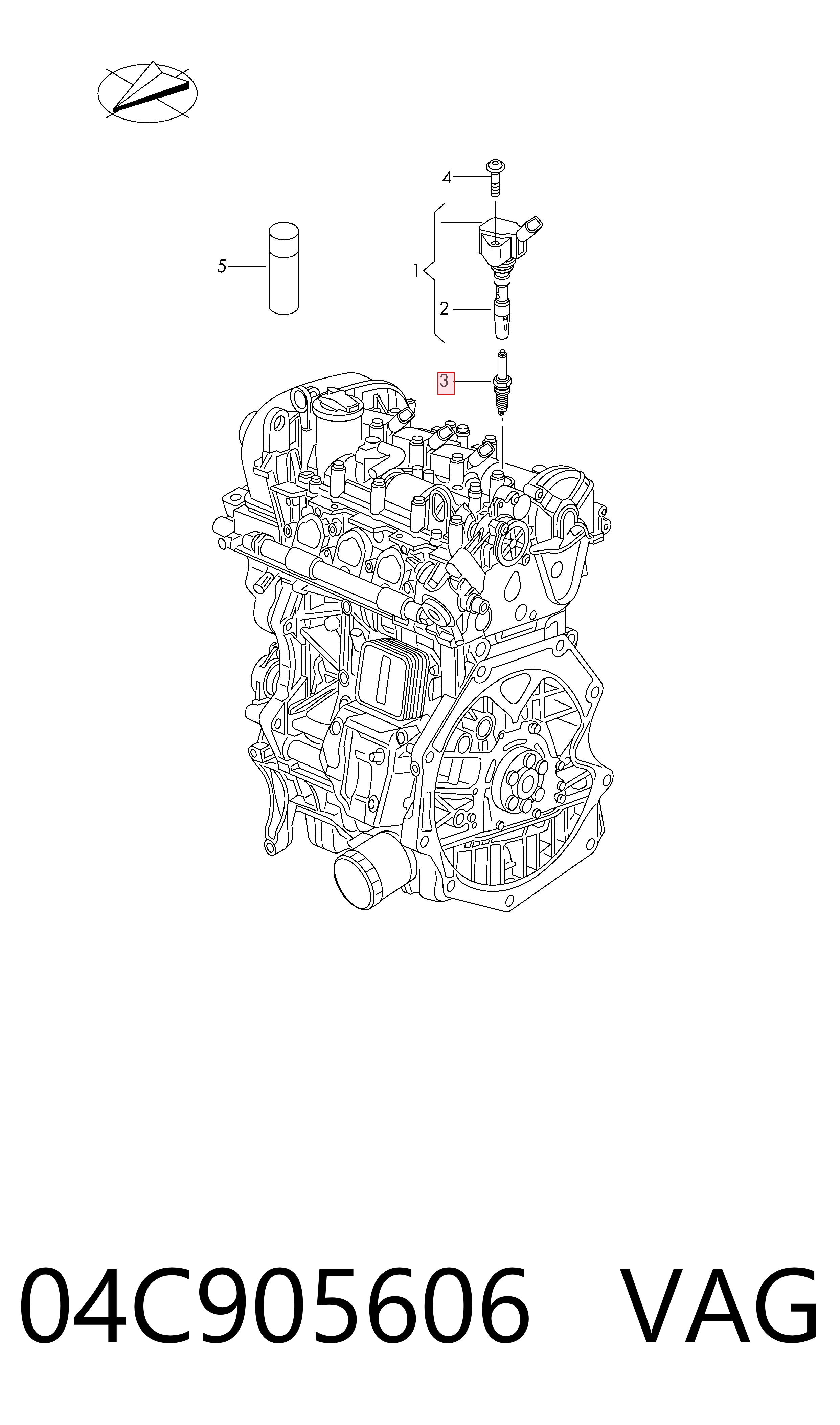 04C905606 VAG