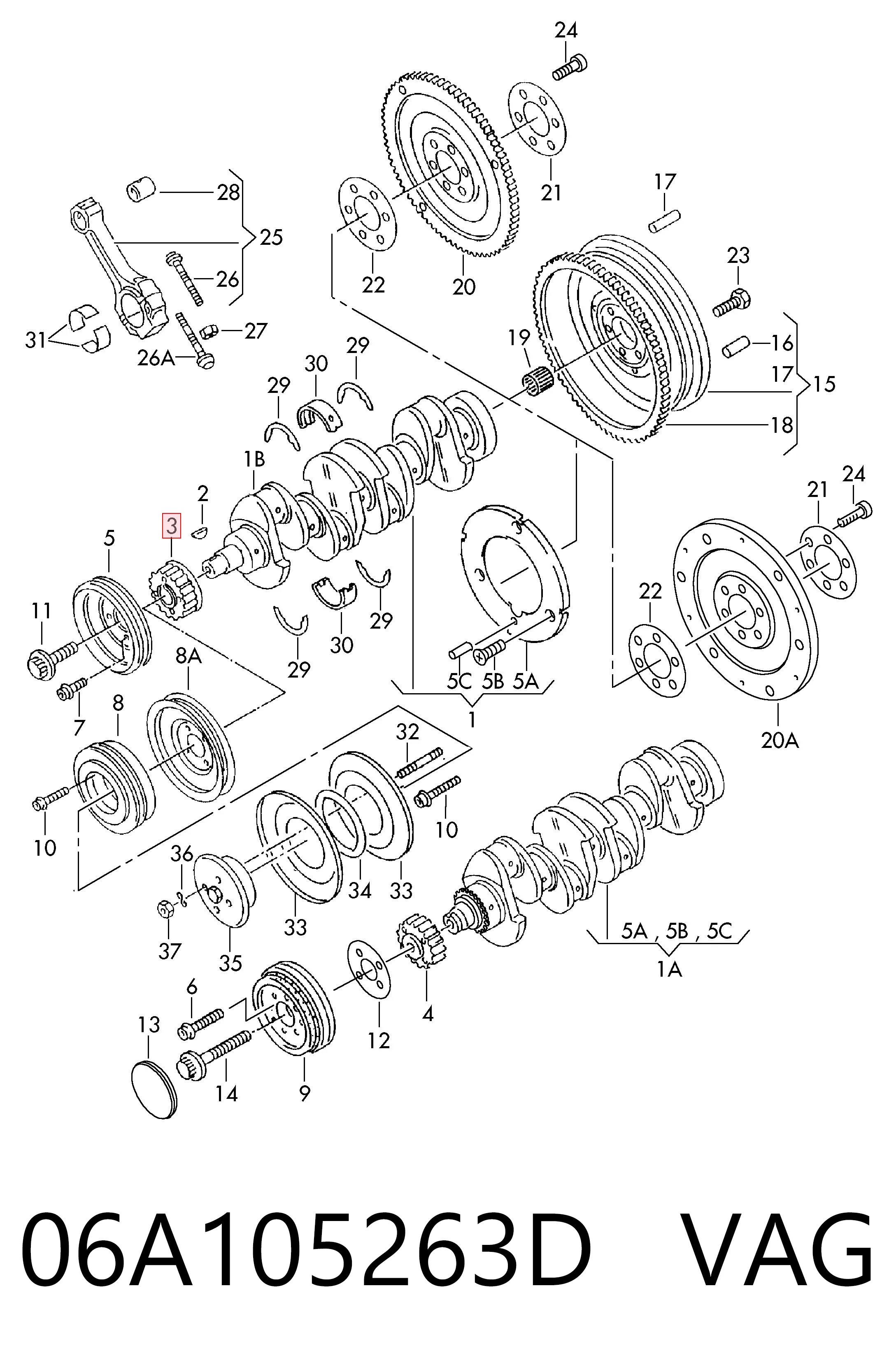 06A105263D VAG