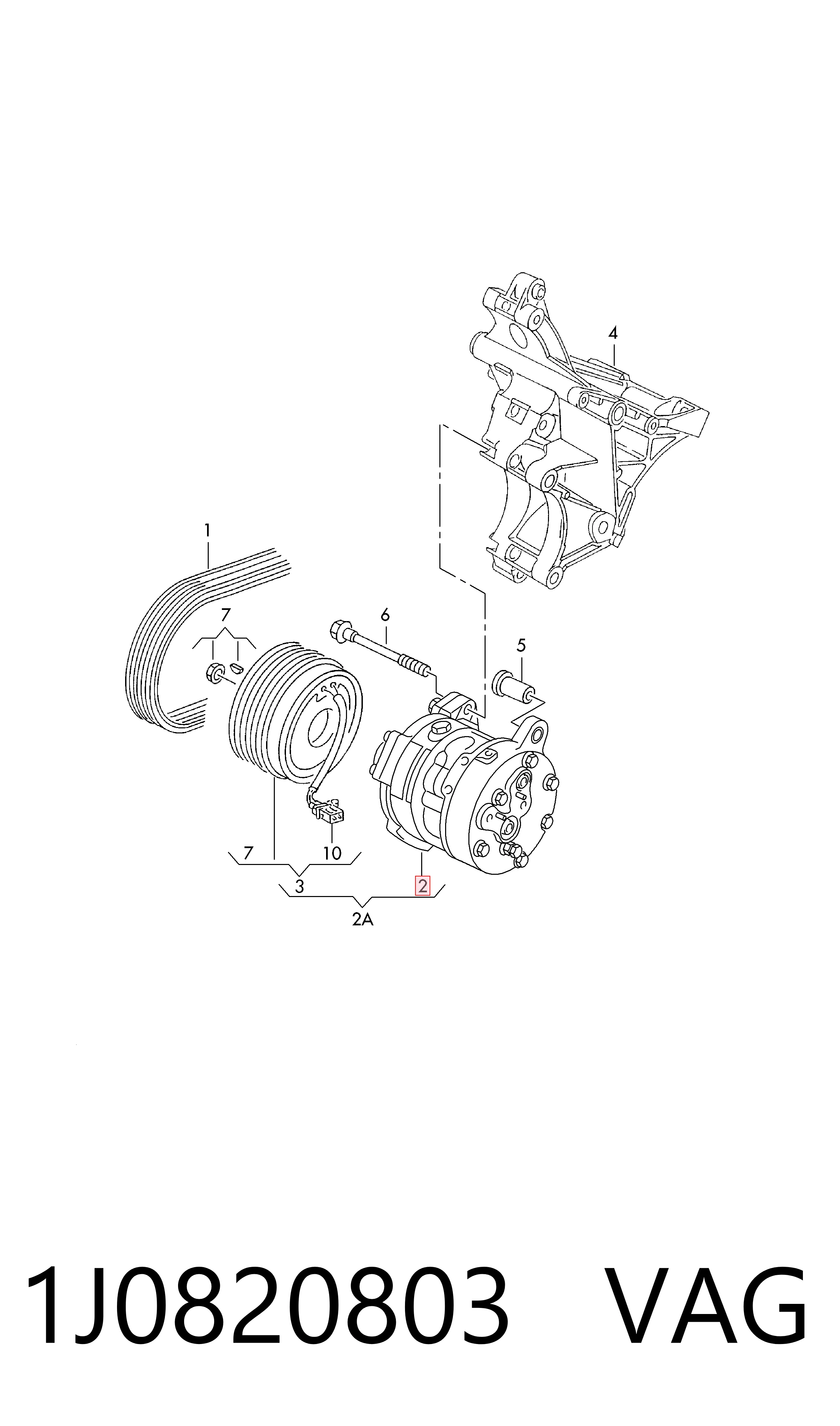 1J0820803 VAG