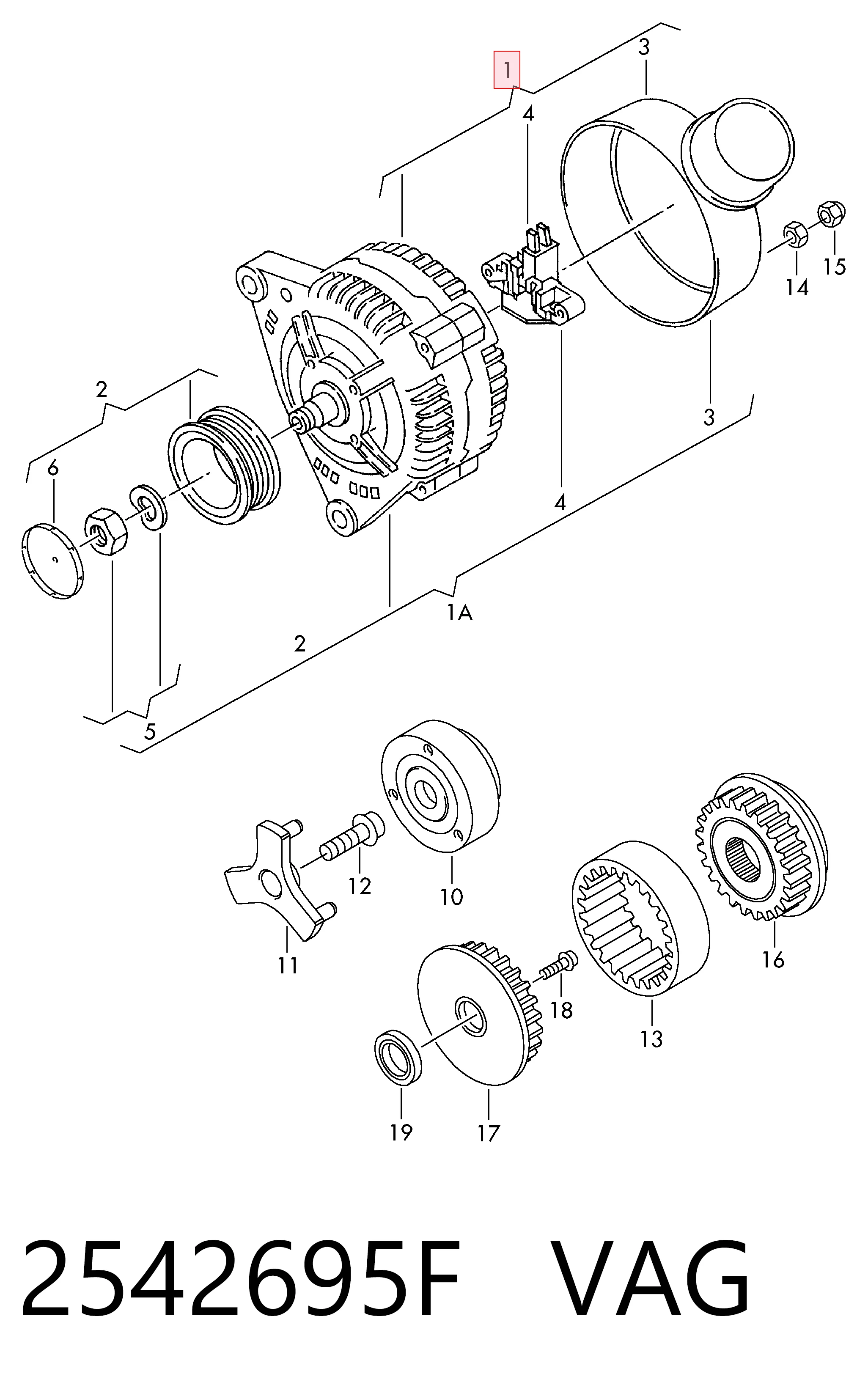 Seat Leon II Alternatör Türkiye fiyatı