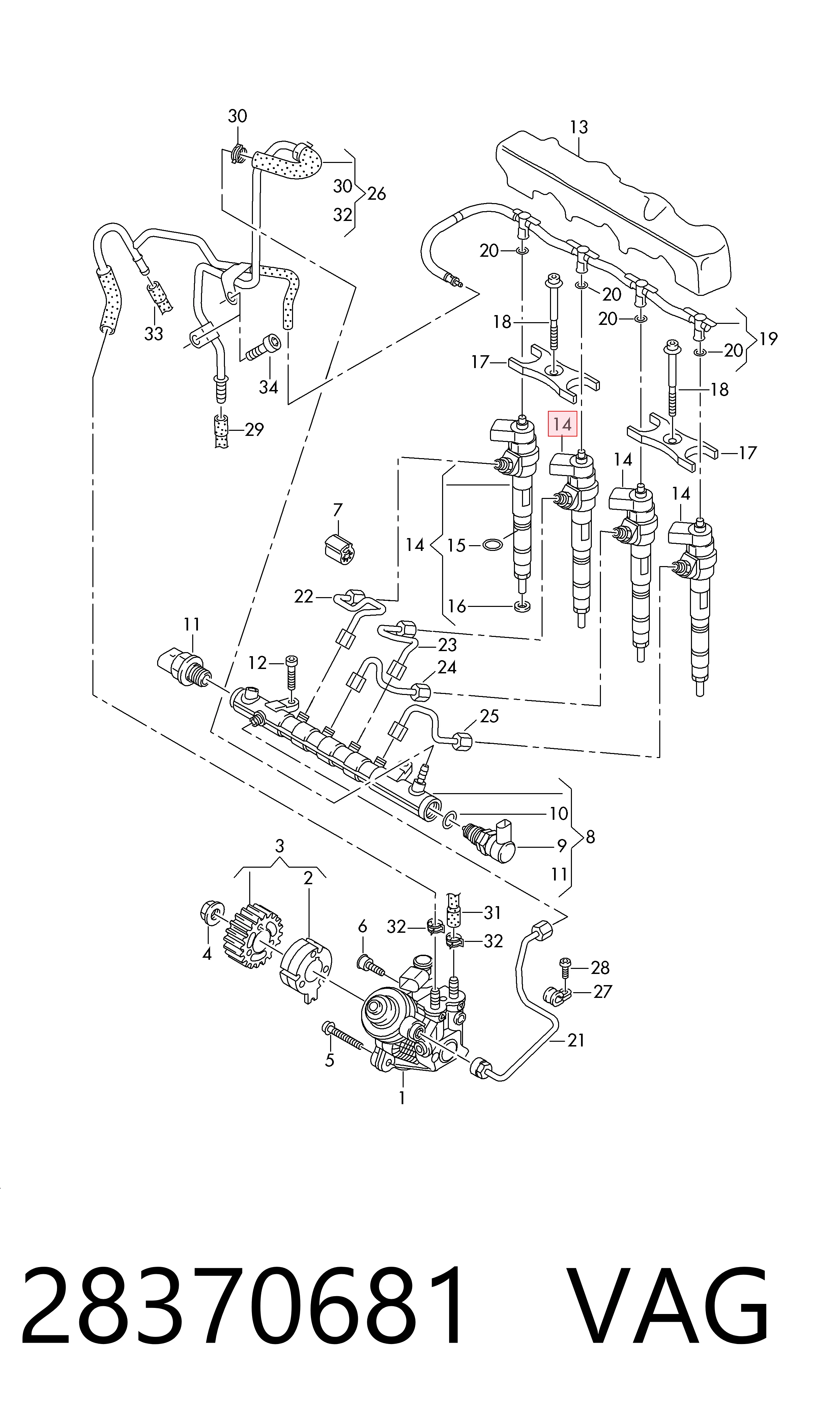 Audi A3  Enjektör sıfır