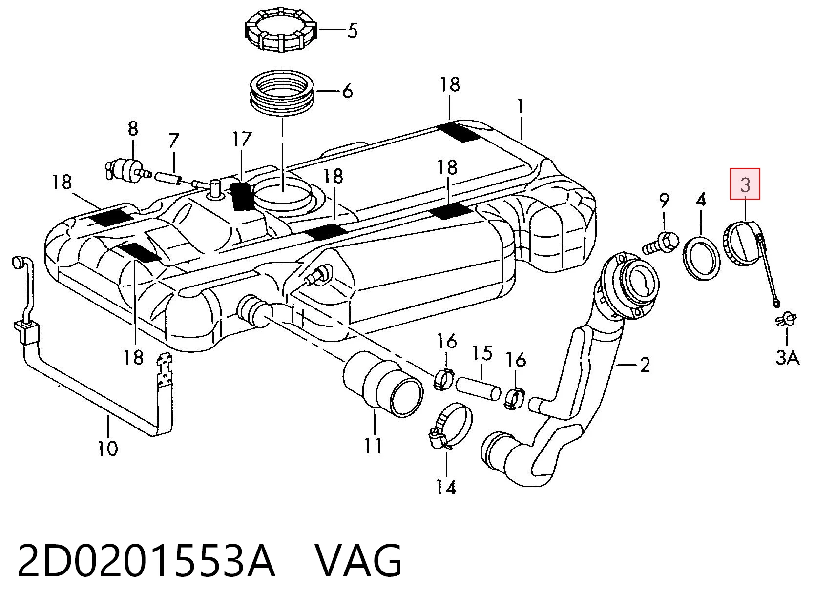 2D0201553A VAG