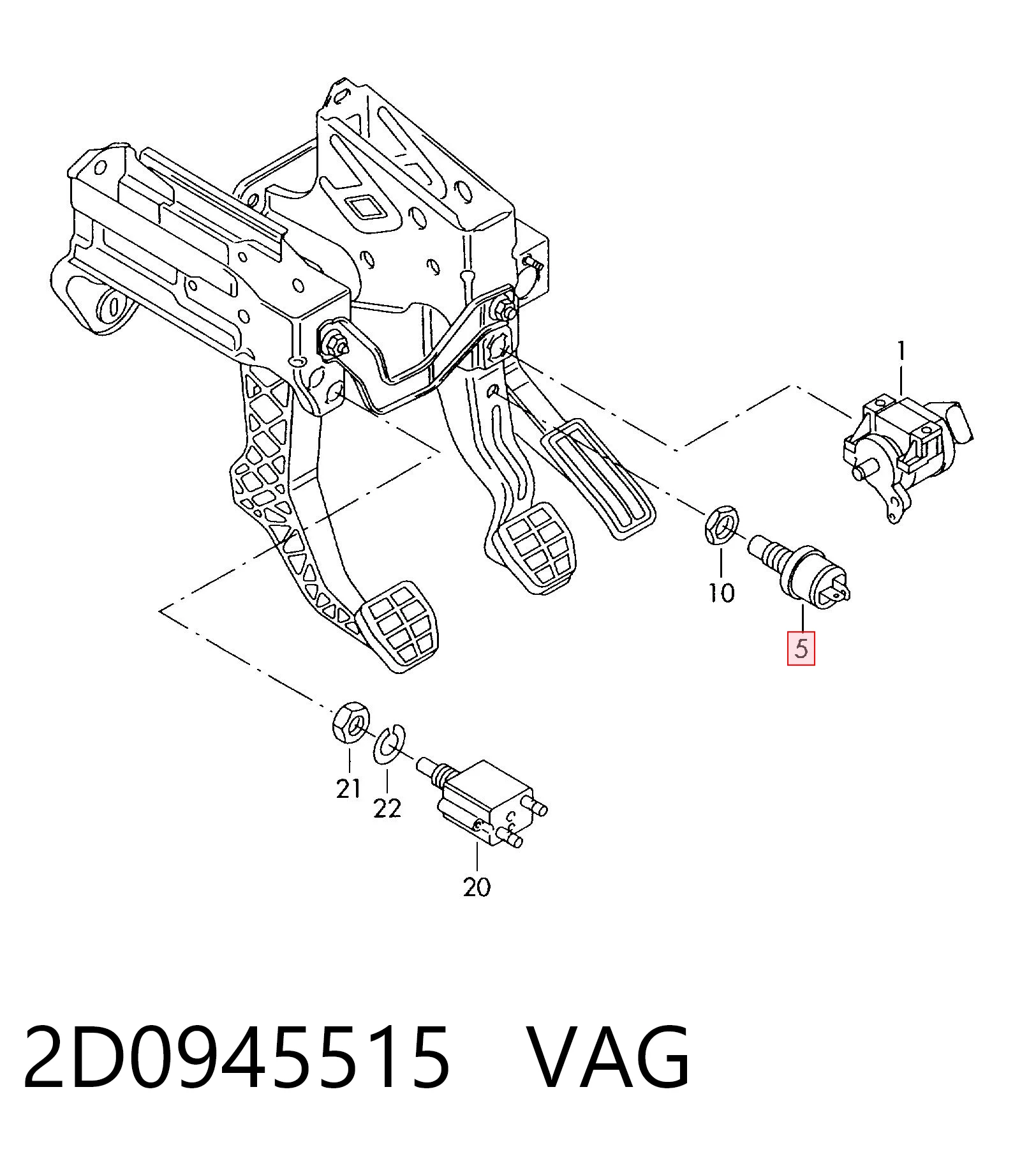 2D0945515 VAG
