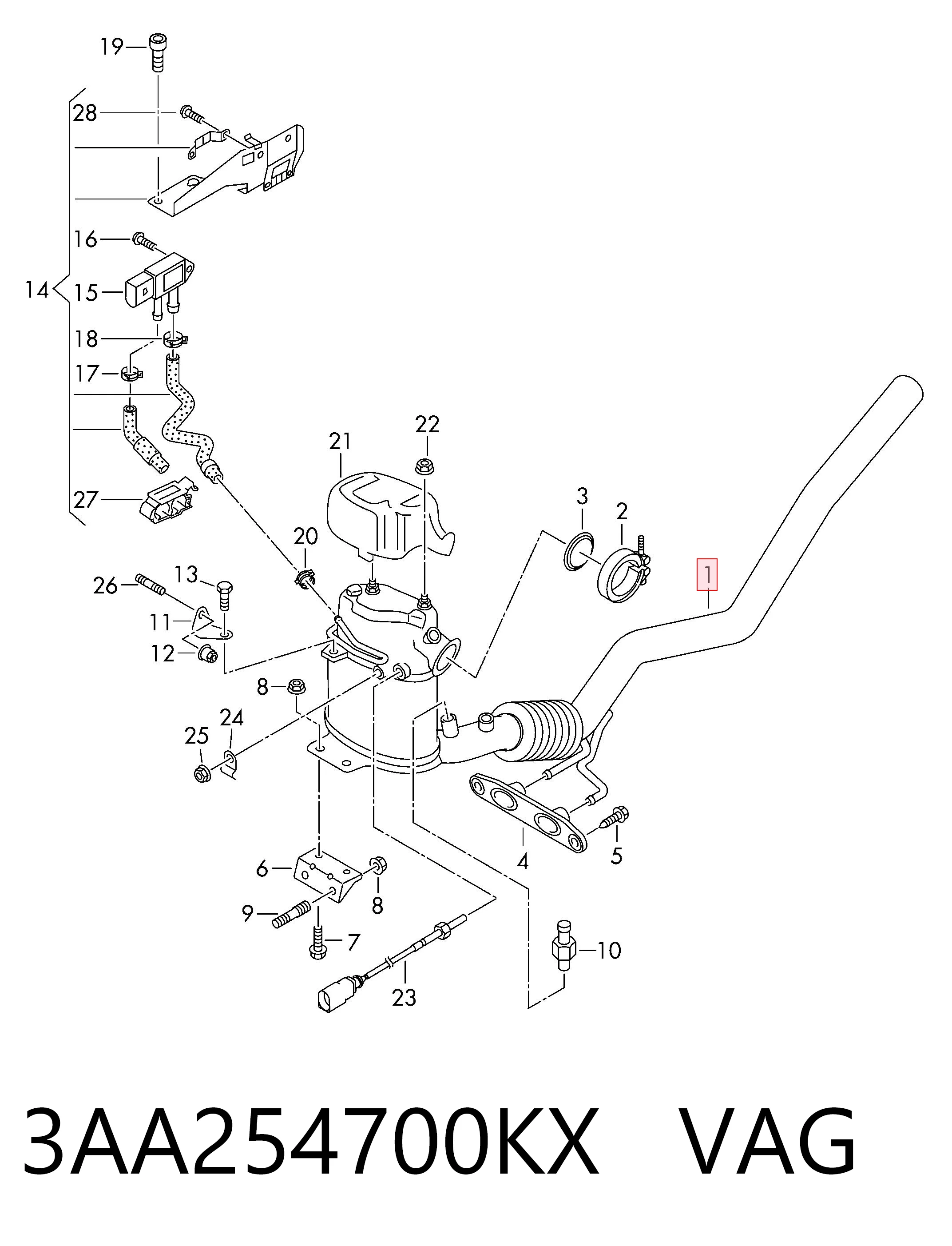 Volkswagen Jetta IV DPF