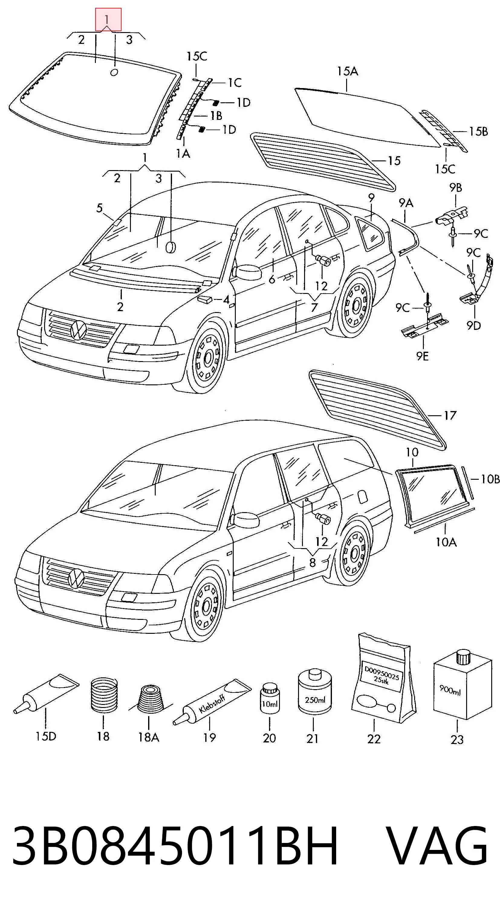 Volkswagen Passat B5 Cam
