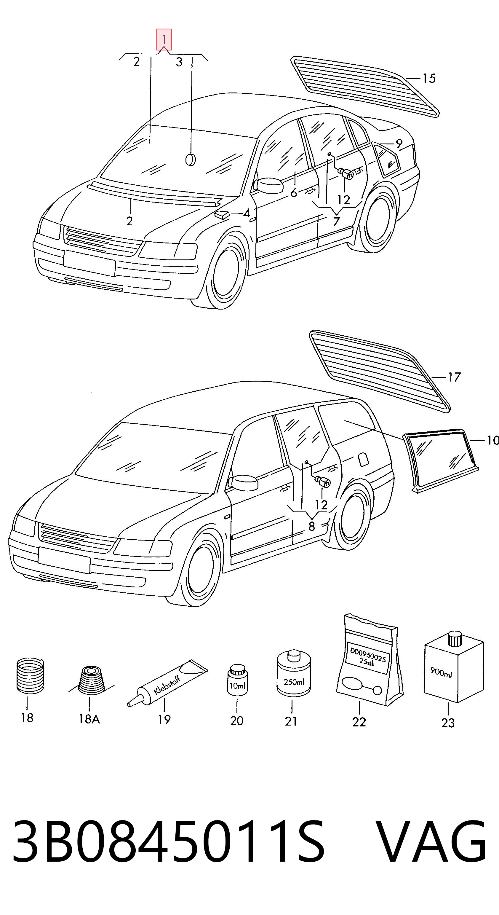 Volkswagen Passat B5 Ön cam fiyatları