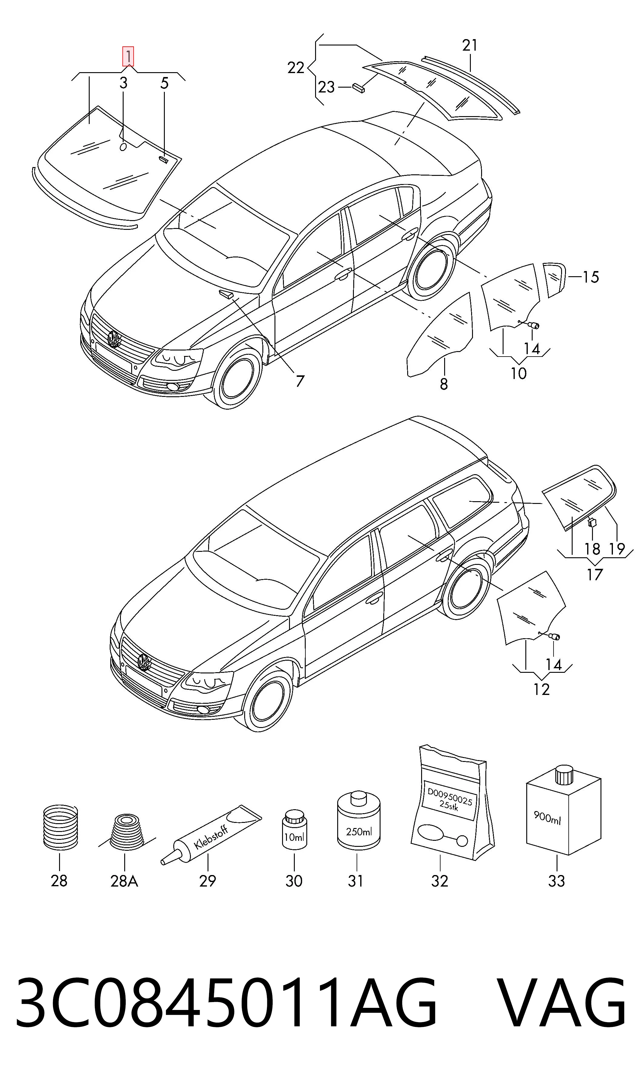 Volkswagen Passat B6 Cam Türkiye fiyatı