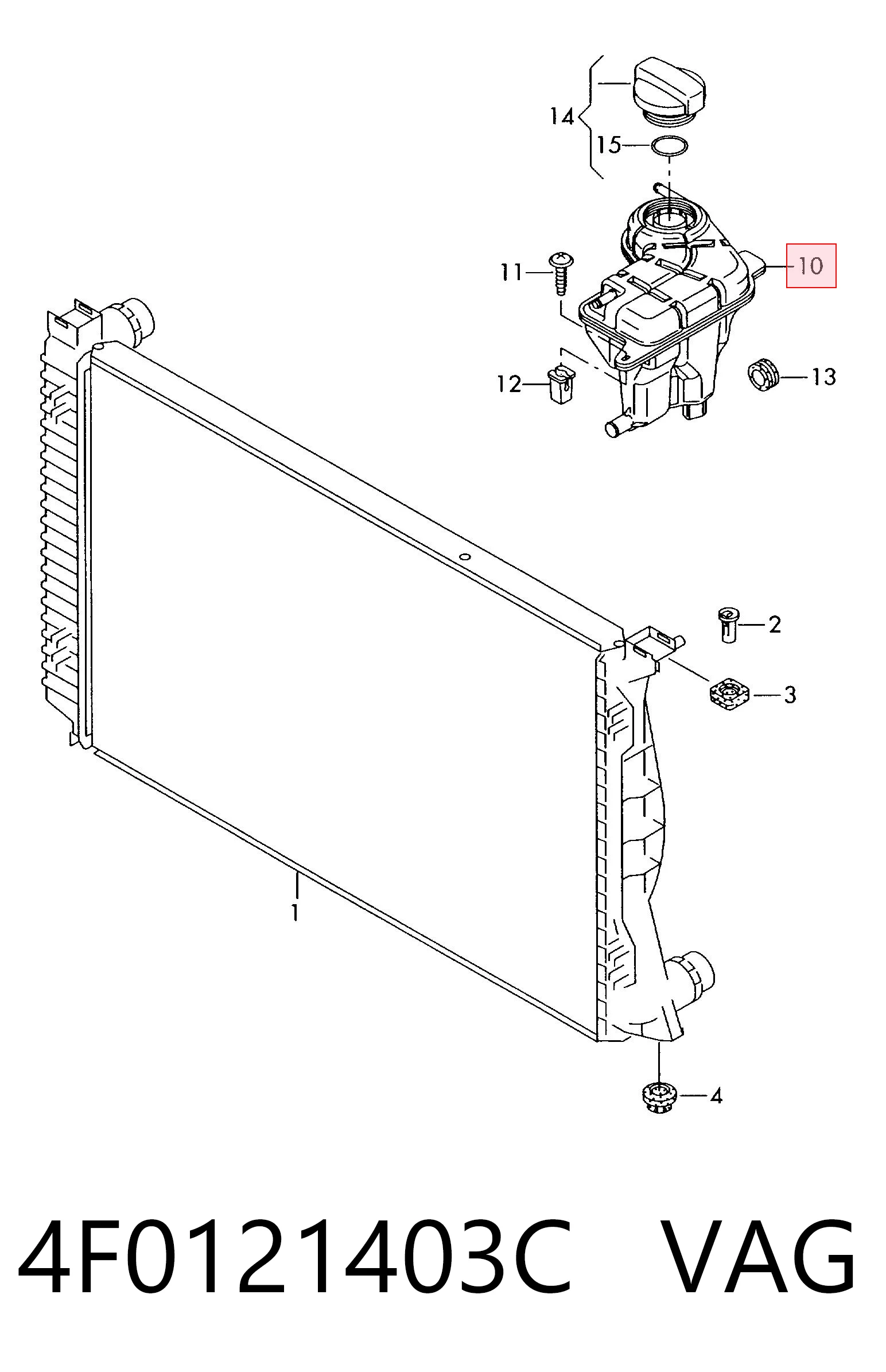4F0121403C VAG