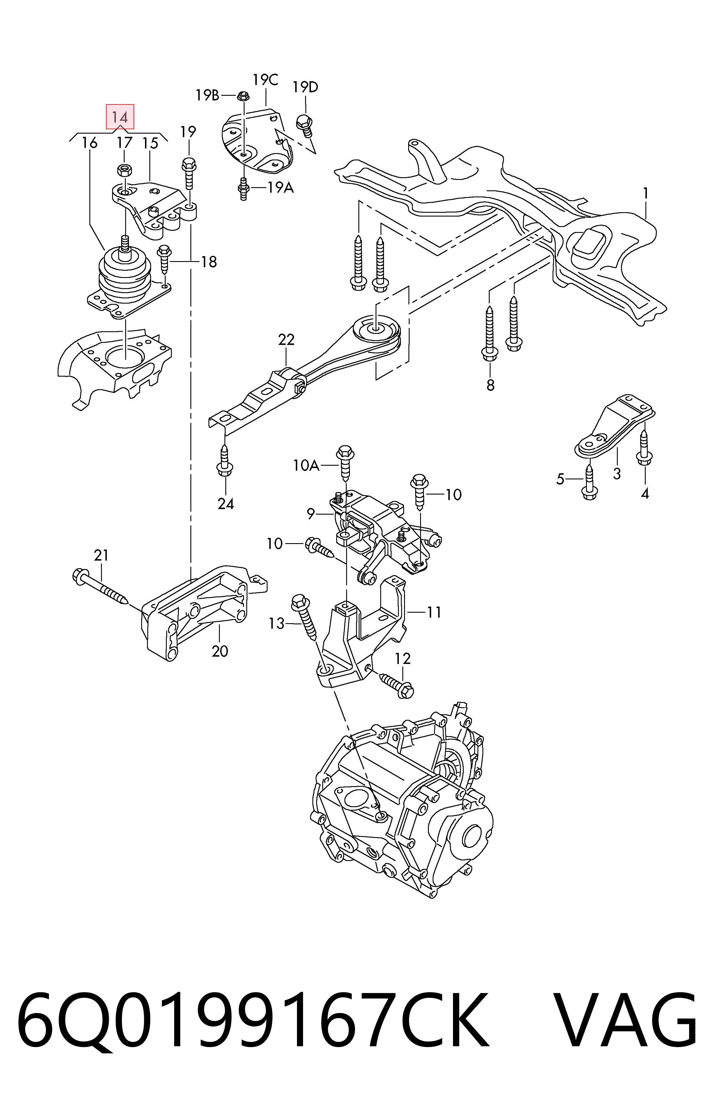 6Q0199167CK VAG