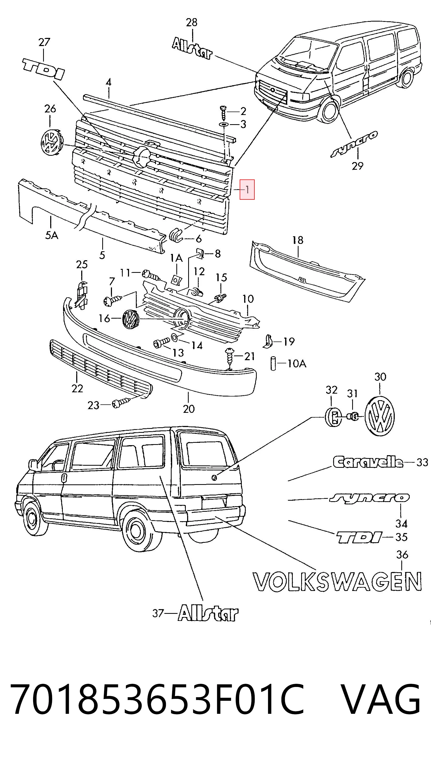 Volkswagen Transporter T4 ön panjur Türkiye fiyatı