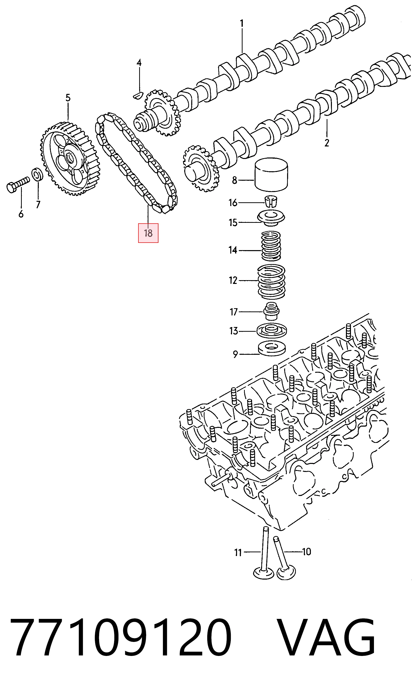 77109120 VAG