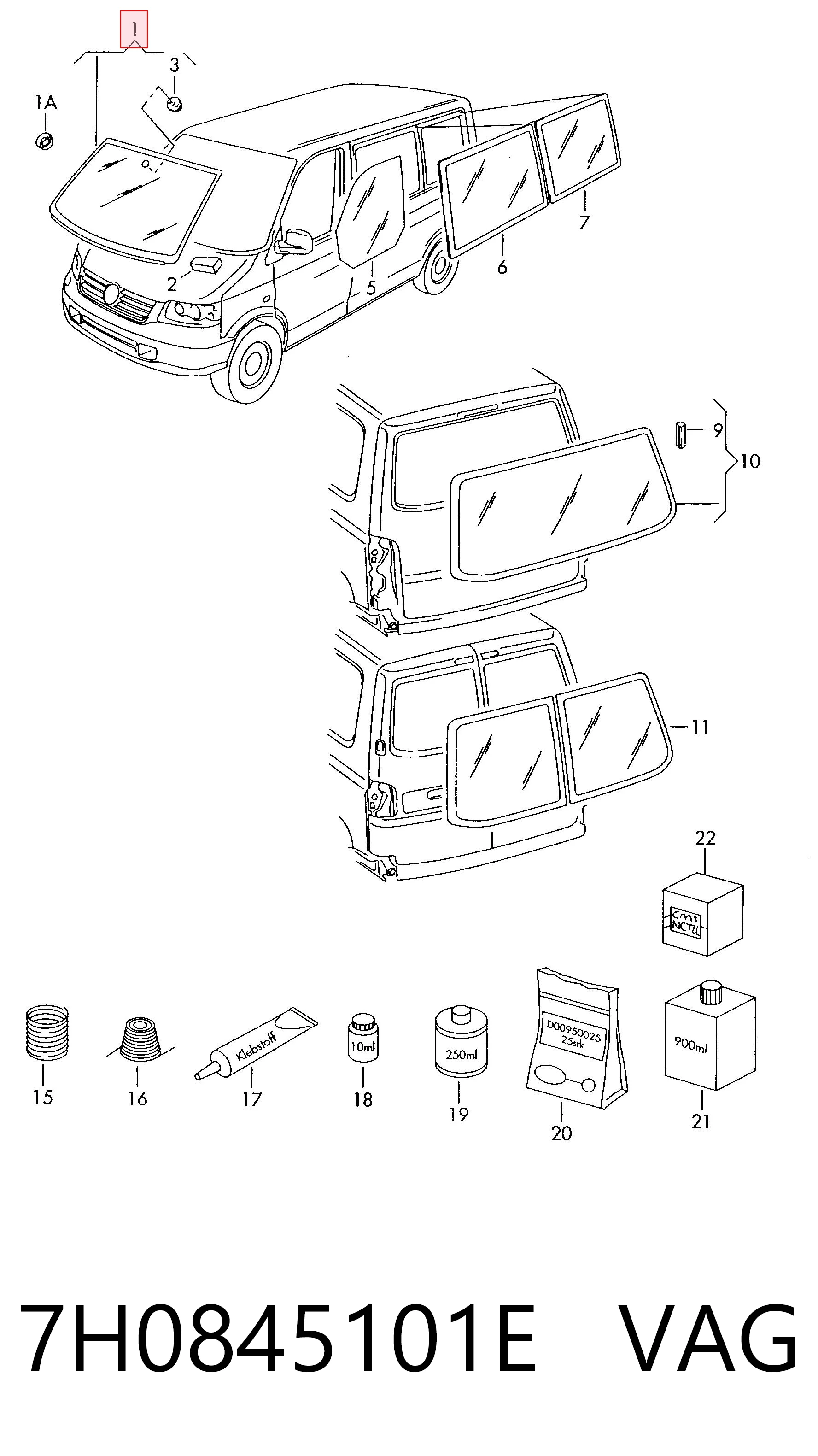 Volkswagen Transporter T5 Ön cam fiyatları