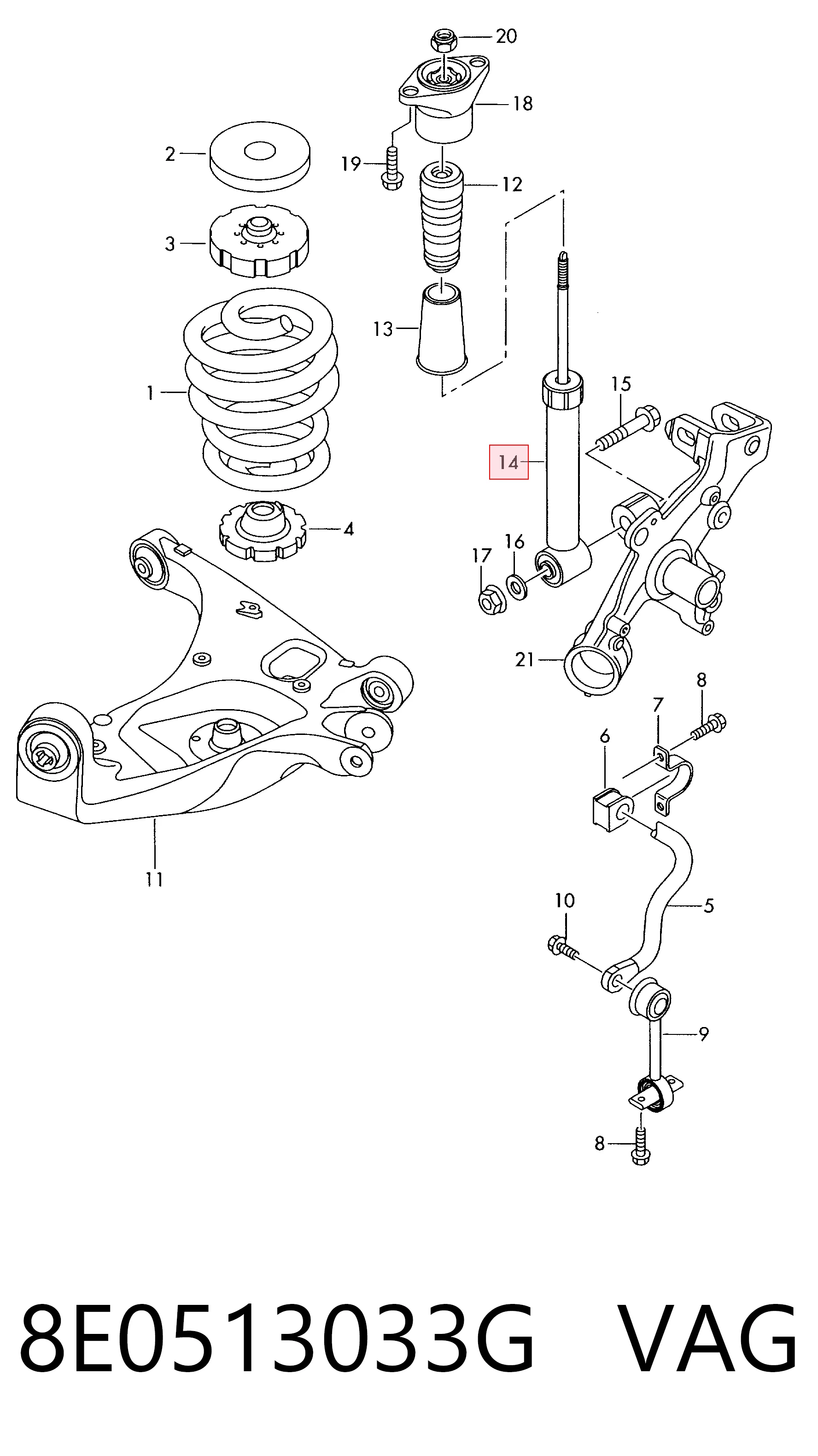 8E0513033G VAG