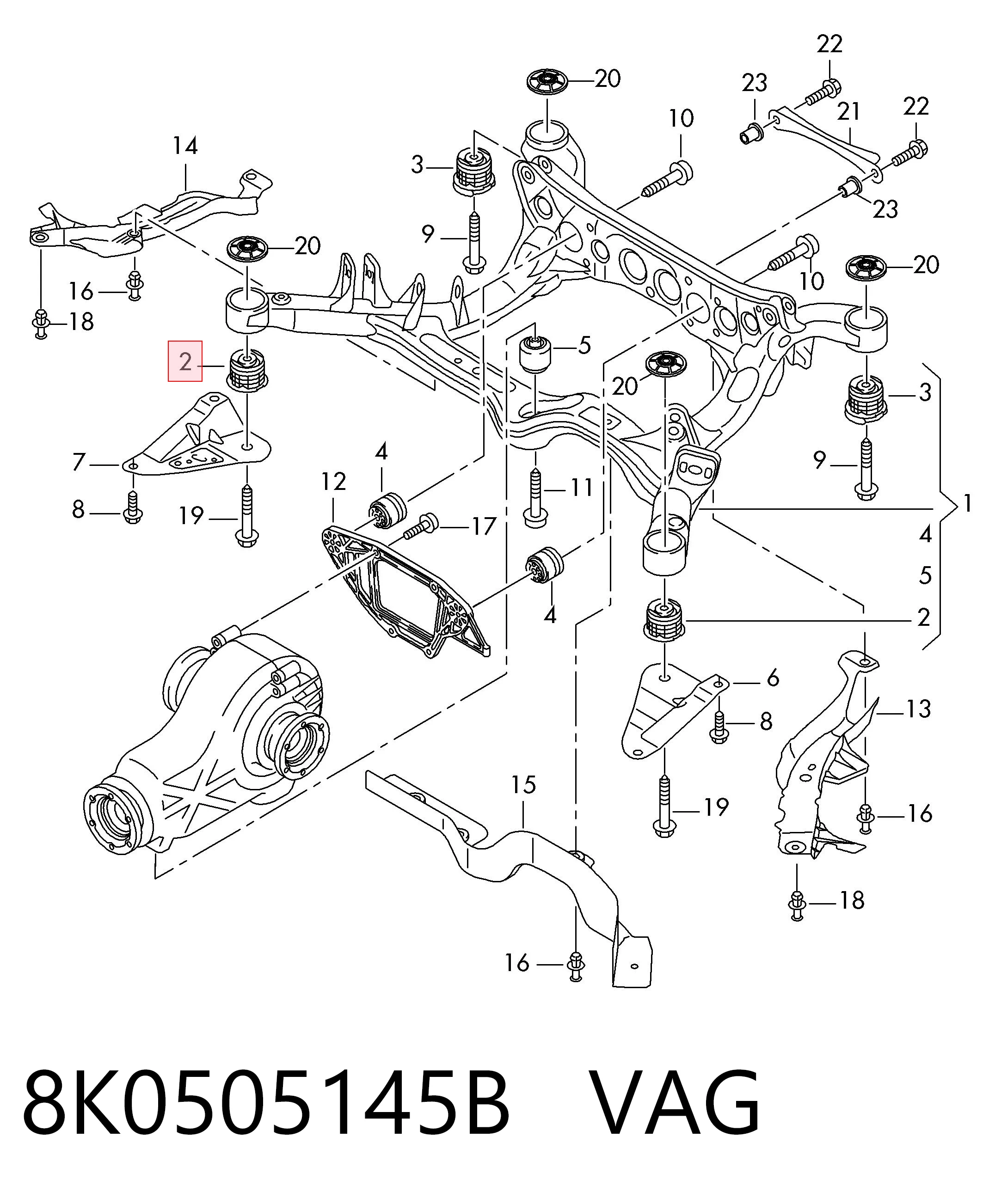 8K0505145B VAG