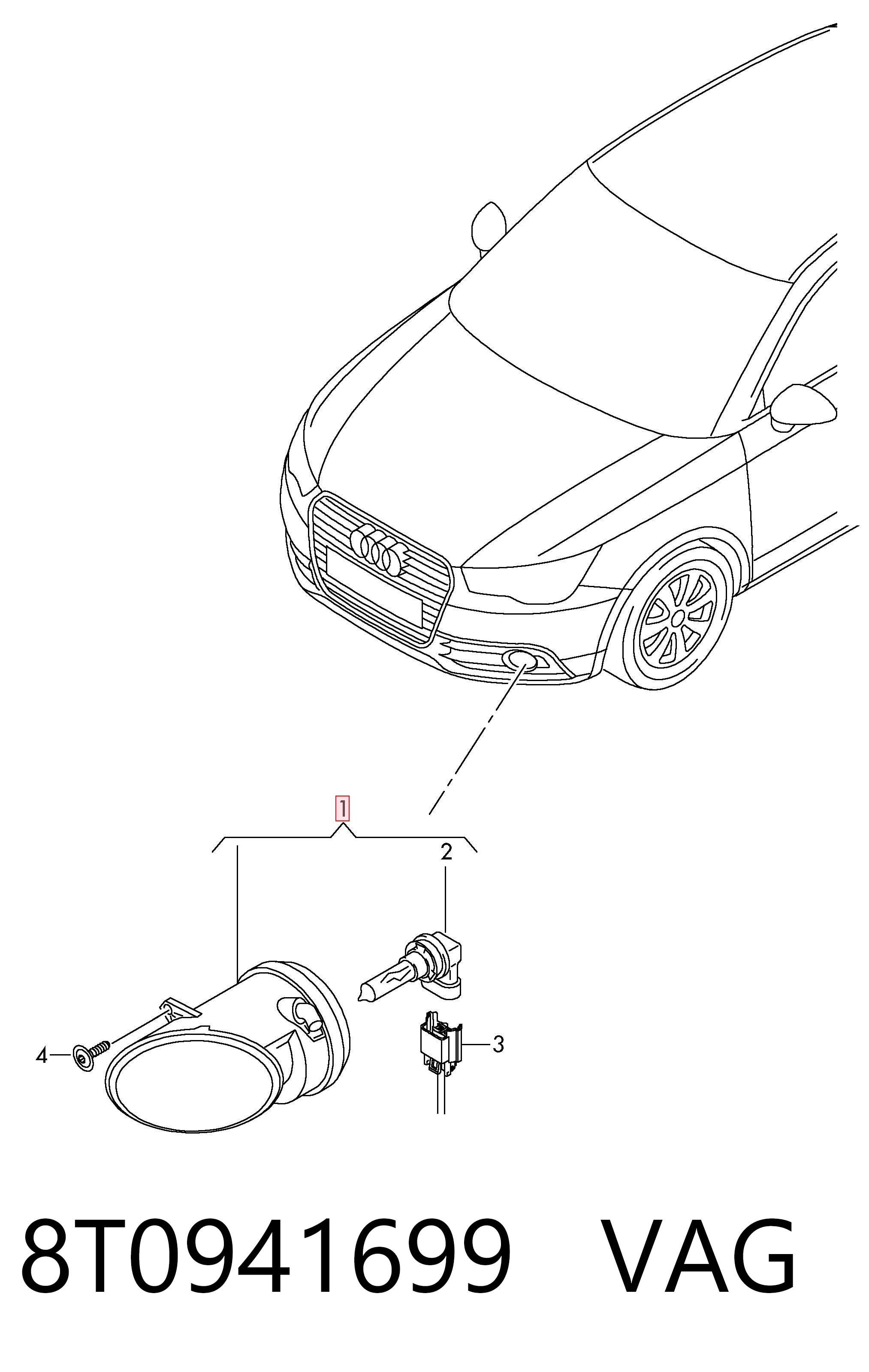 8T0941699 VAG