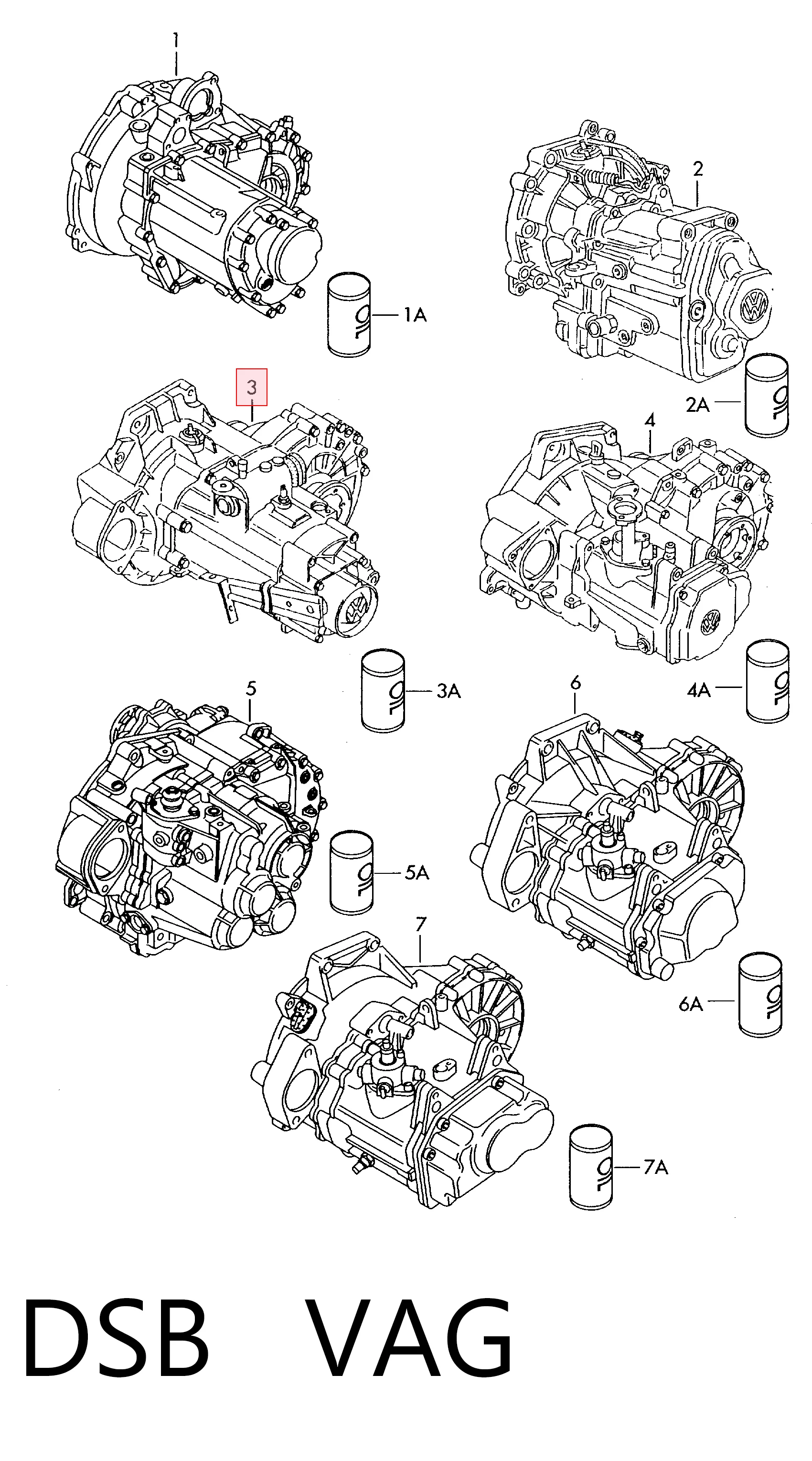 Volkswagen Bora  Şanzıman sıfır