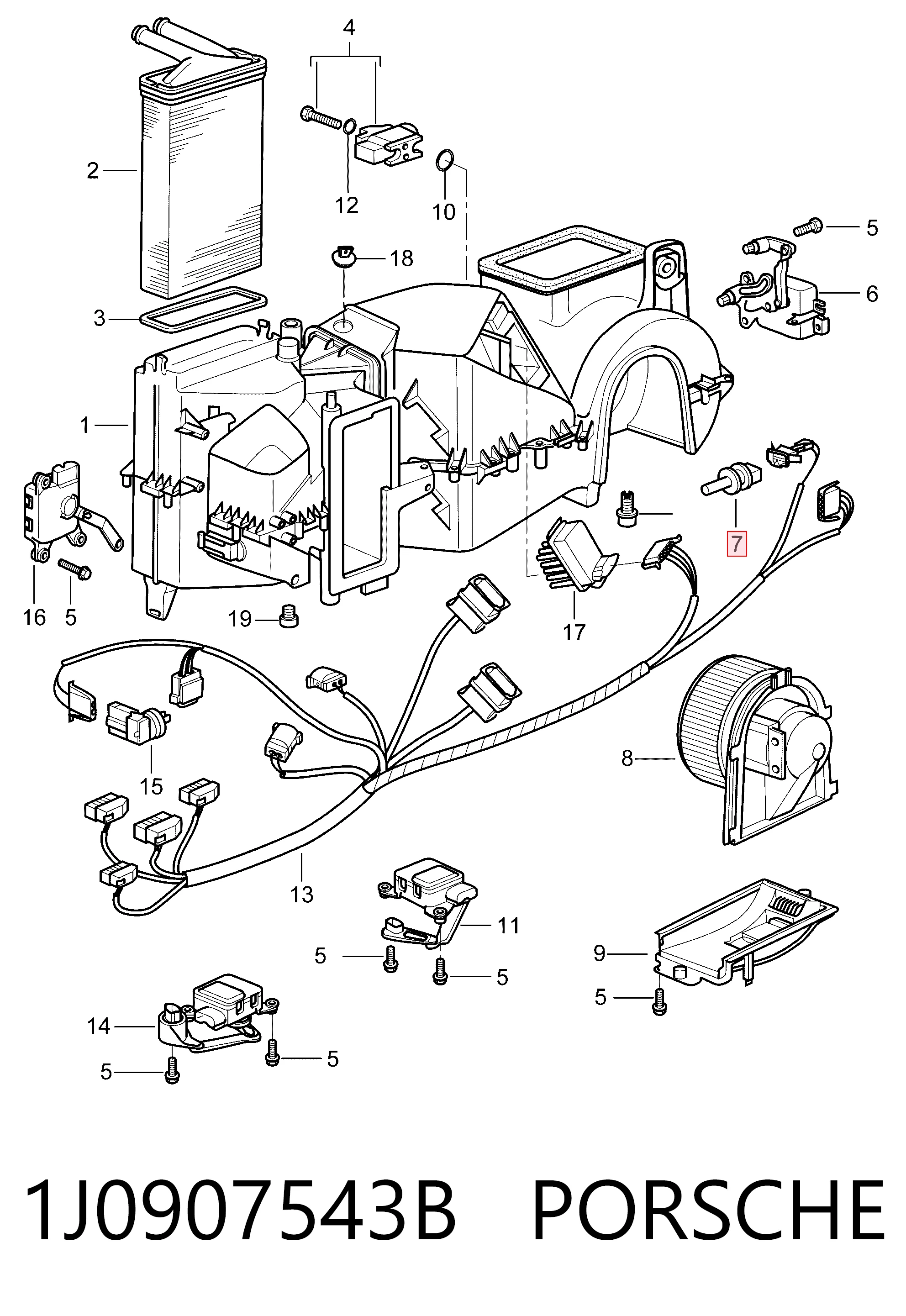 Transporter T5 Fan Müşürü