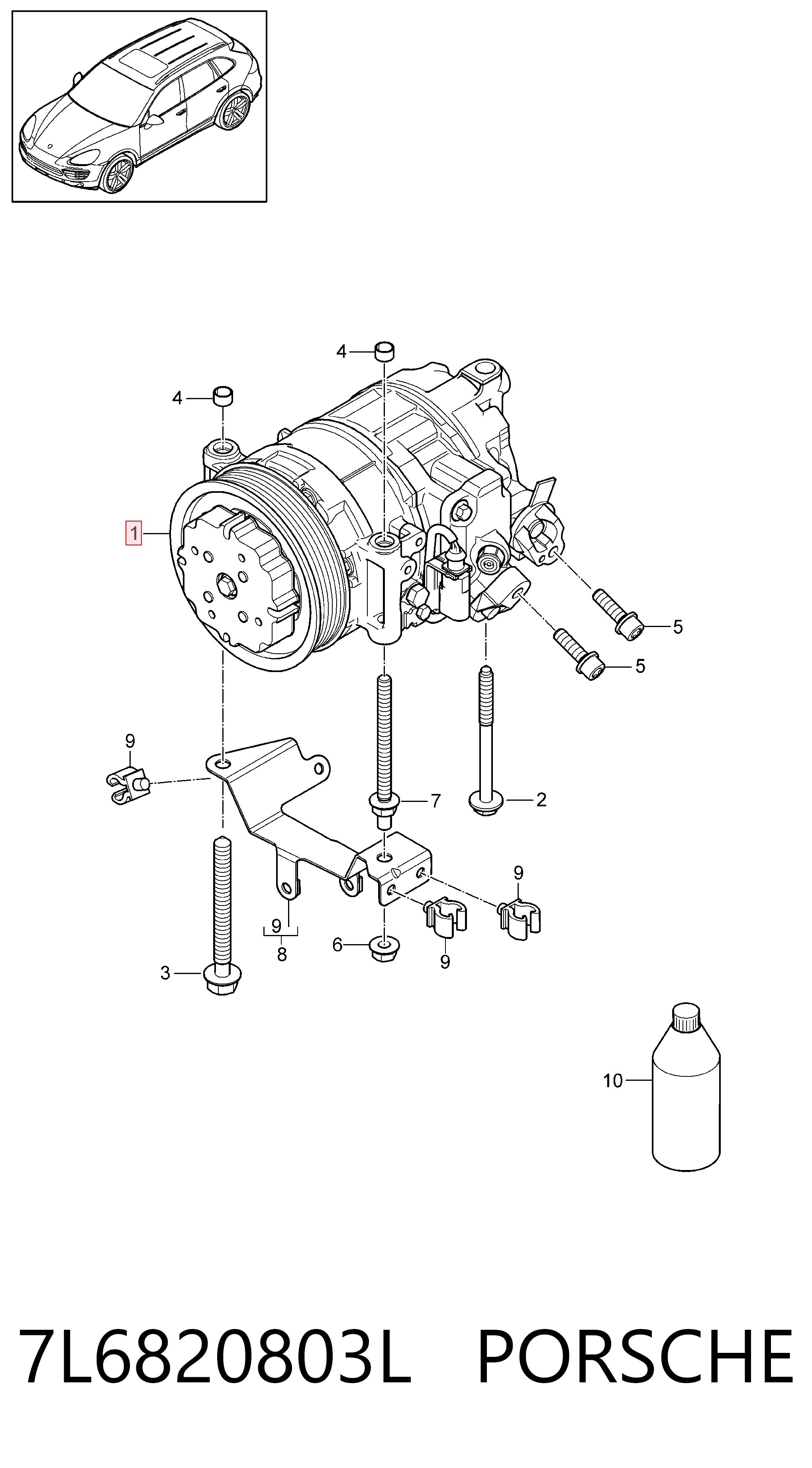 7L6820803L Porsche