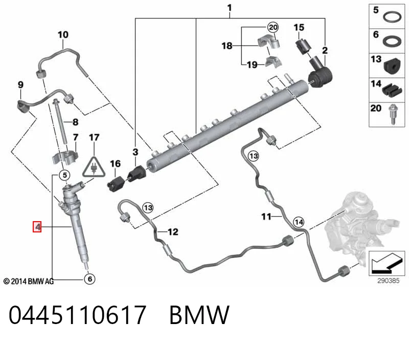 BMW 3  Enjektör sıfır