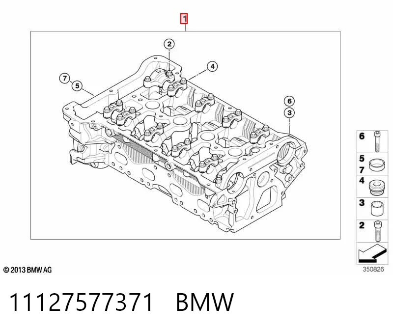 BMW 3  Silindir kapağı