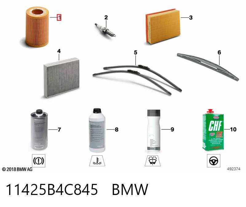 11425B4C845 BMW
