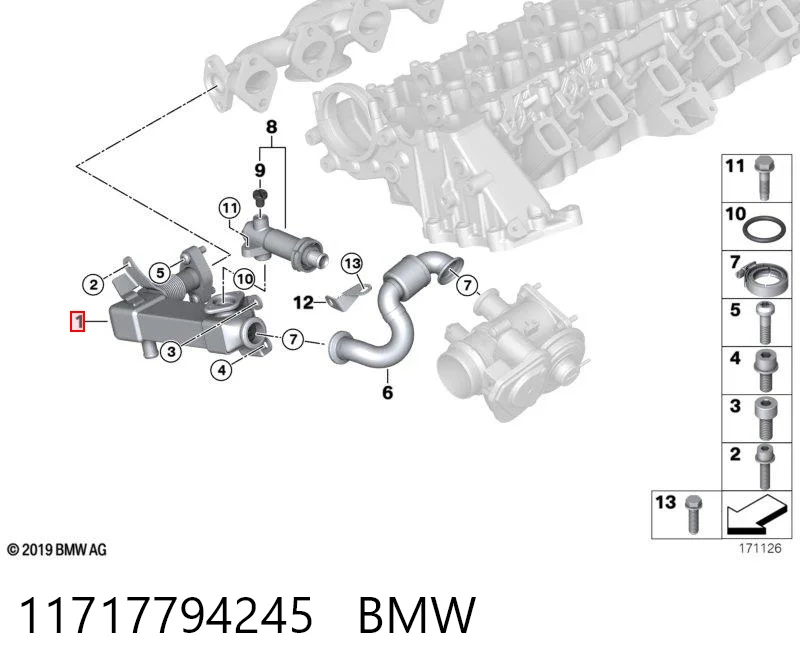 11717794245 BMW