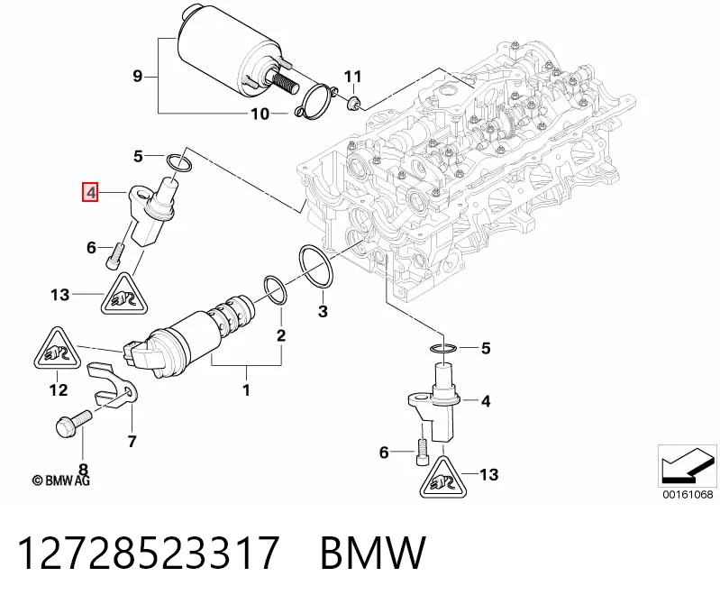 BMW 3 Eksantrik sensörü