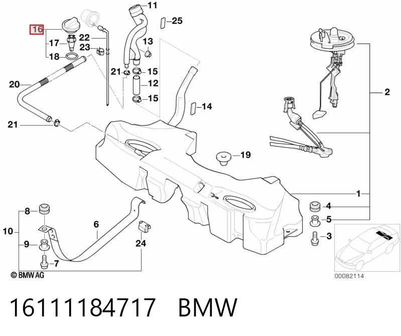 16111184717 BMW