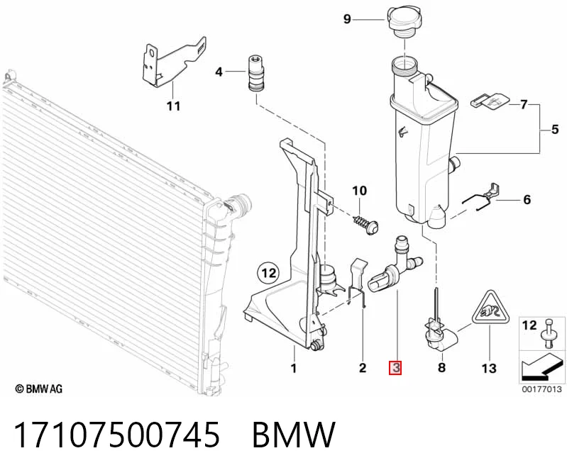 17107500745 BMW