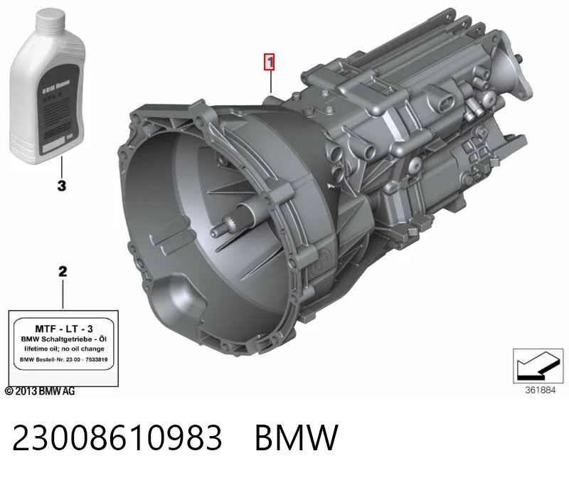 3 sedan (F30, F80) (2011 - 2018) Manuel şanzıman