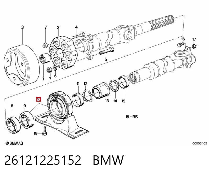 26121225152 BMW
