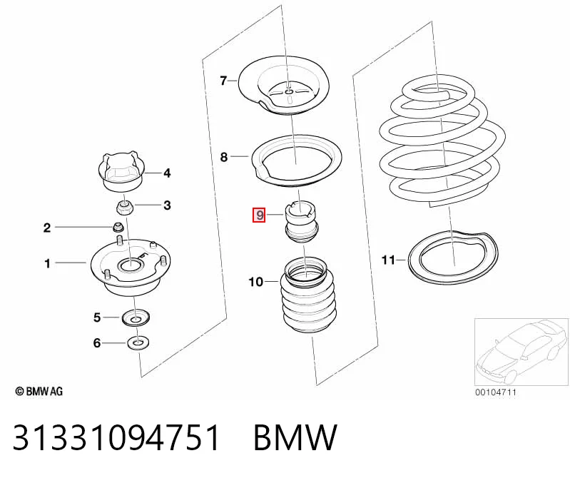 31331094751 BMW